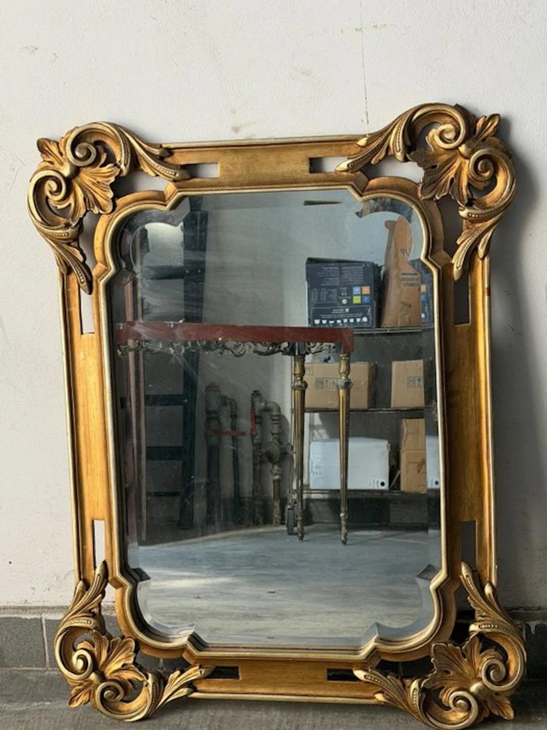 Mirror - Wood, Glass - Baroque mirror