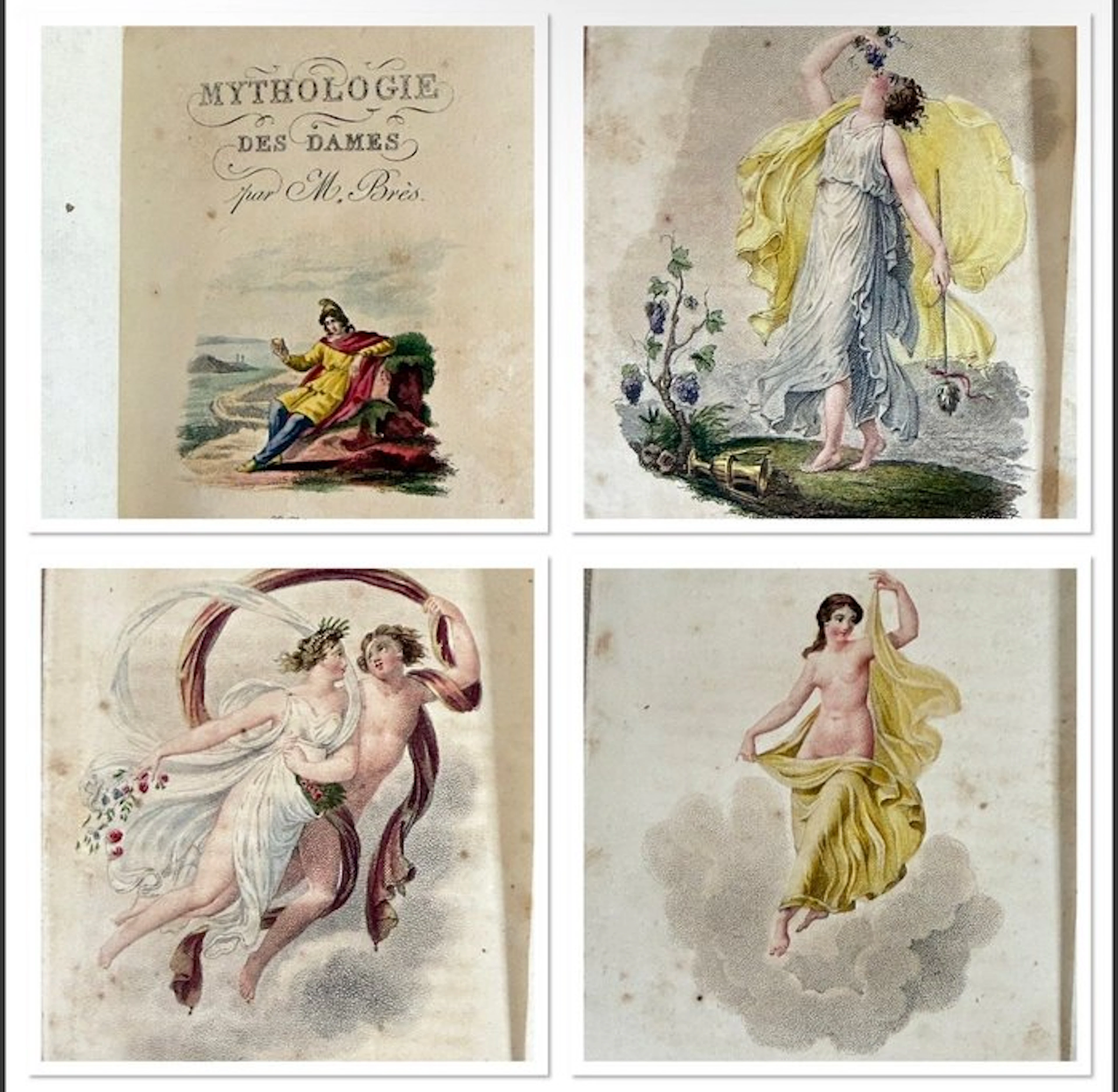 M. Brès - Mythologie des Dames - 1823