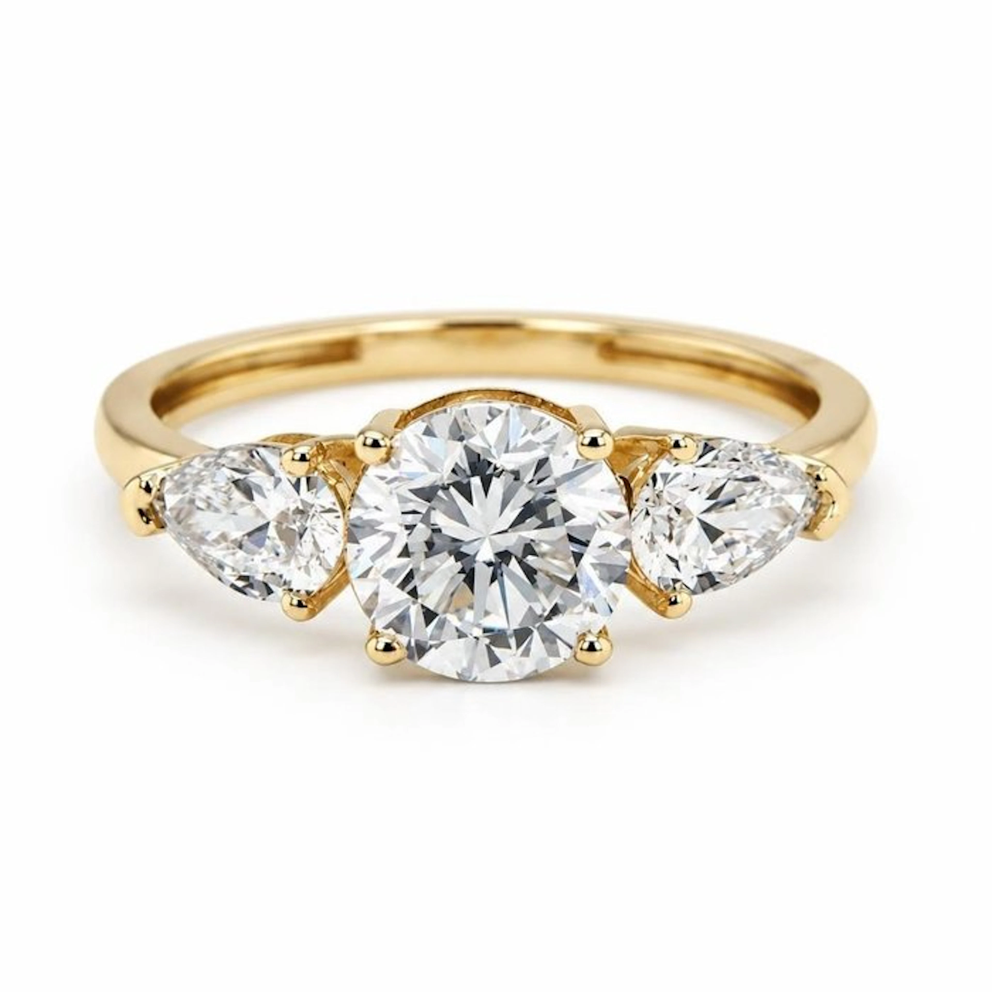 No reserve price - Ring - 14 kt