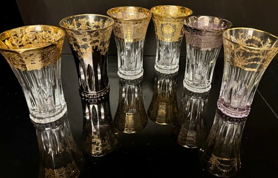 La maison du Lia - Drinking set (6) - Spectacular...