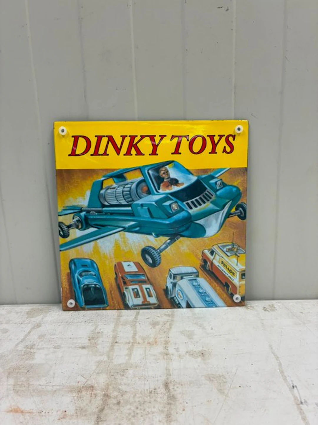 Dinky Toys – Emaille Reclamebord – Klassieke...