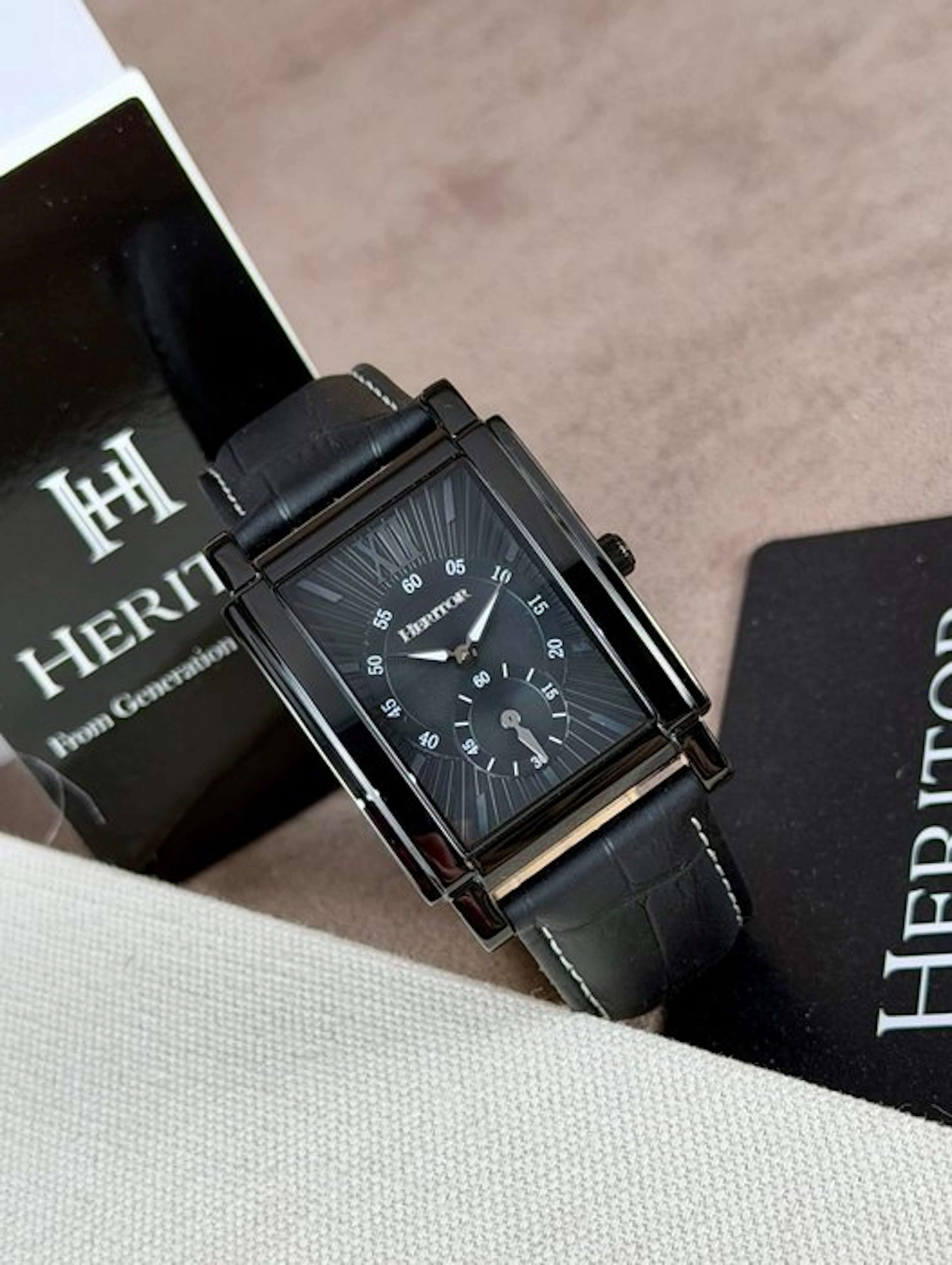 Heritor - Frederick Automatic - Black/Black - No reserve...