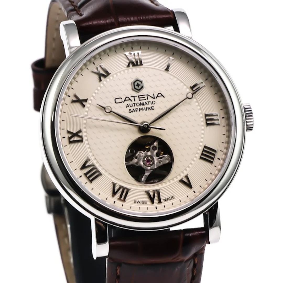 Catena - Automatic Swiss Watch Open Heart - CAH023-EU...