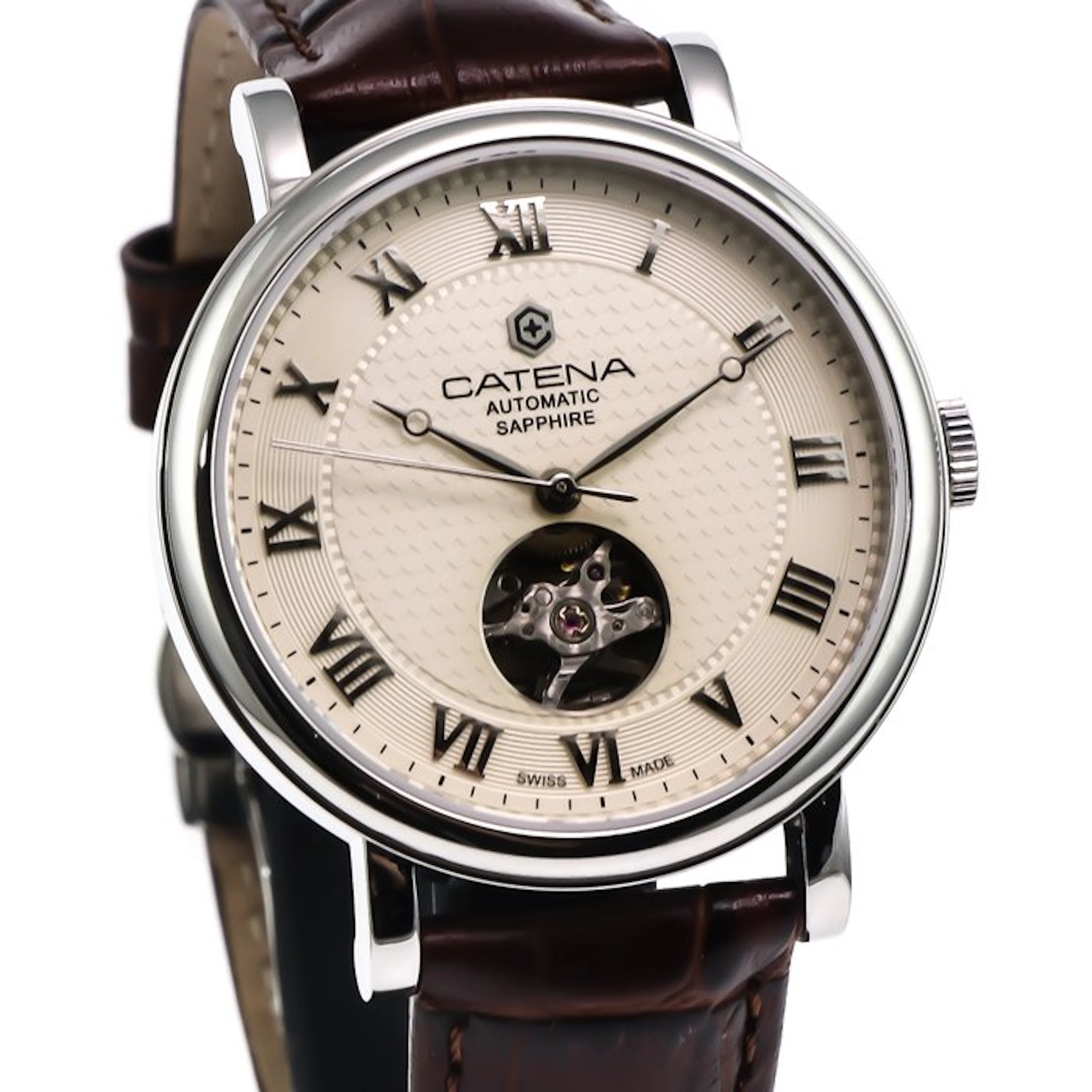 Catena - Automatic Swiss Watch Open Heart - CAH023-EU...