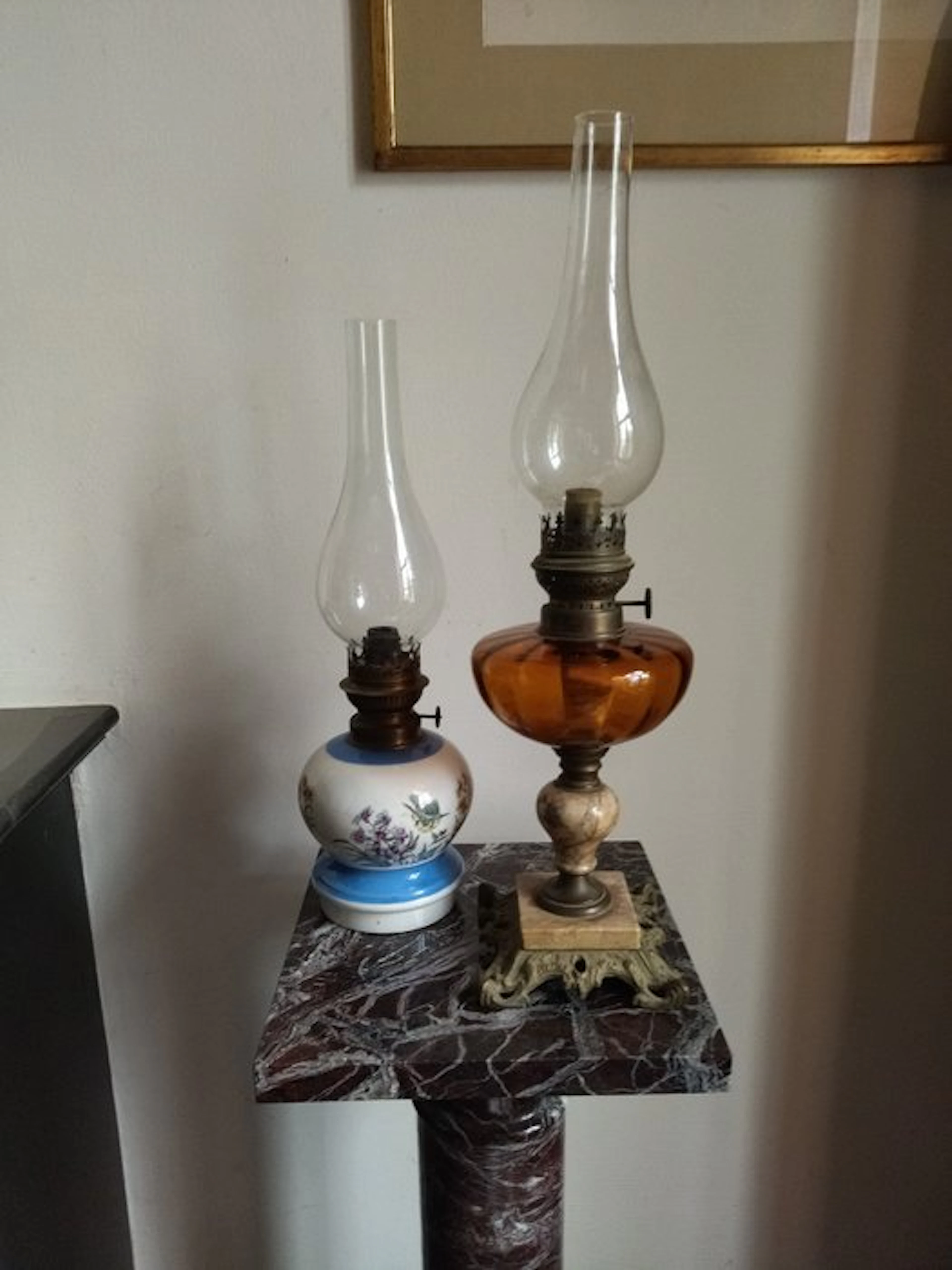 Kerosene lamp (2) - Glass
