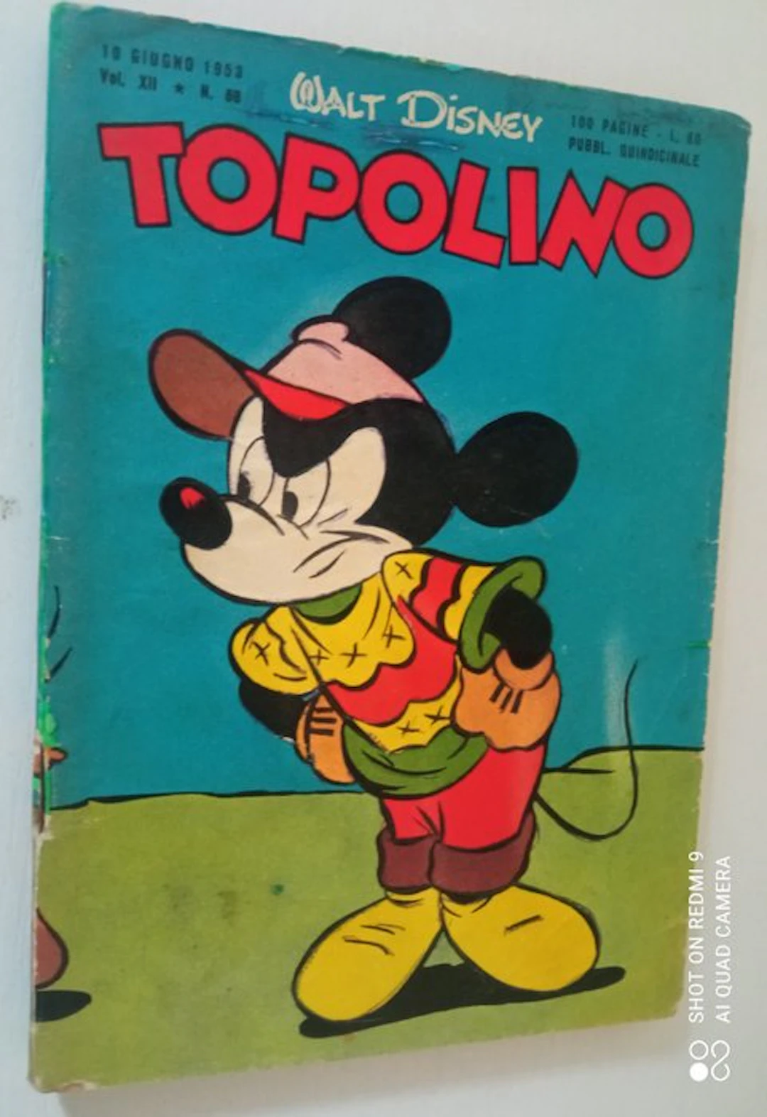 Topolino Libretto n° 68 - completo bollino e buono...