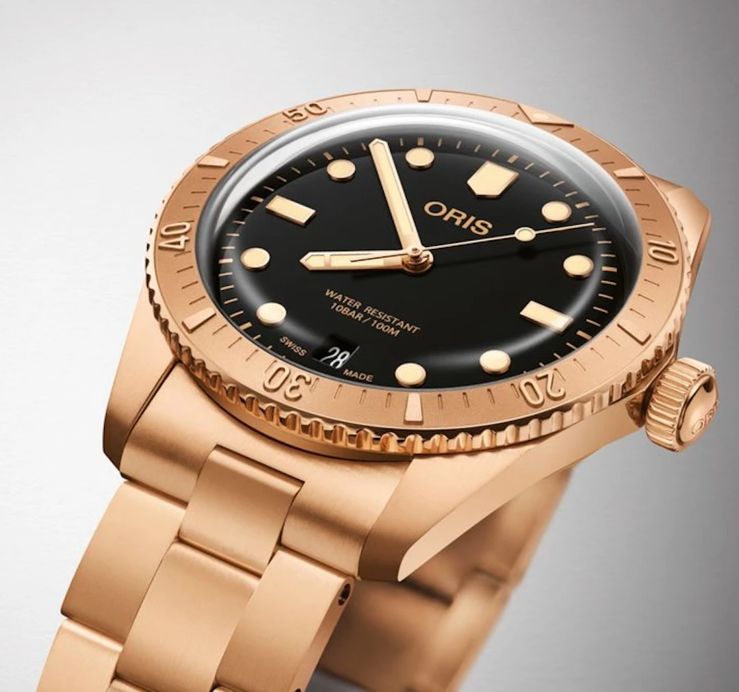 Oris - Divers Sixty-Five Cotton Candy Sepia - Full Bronze...