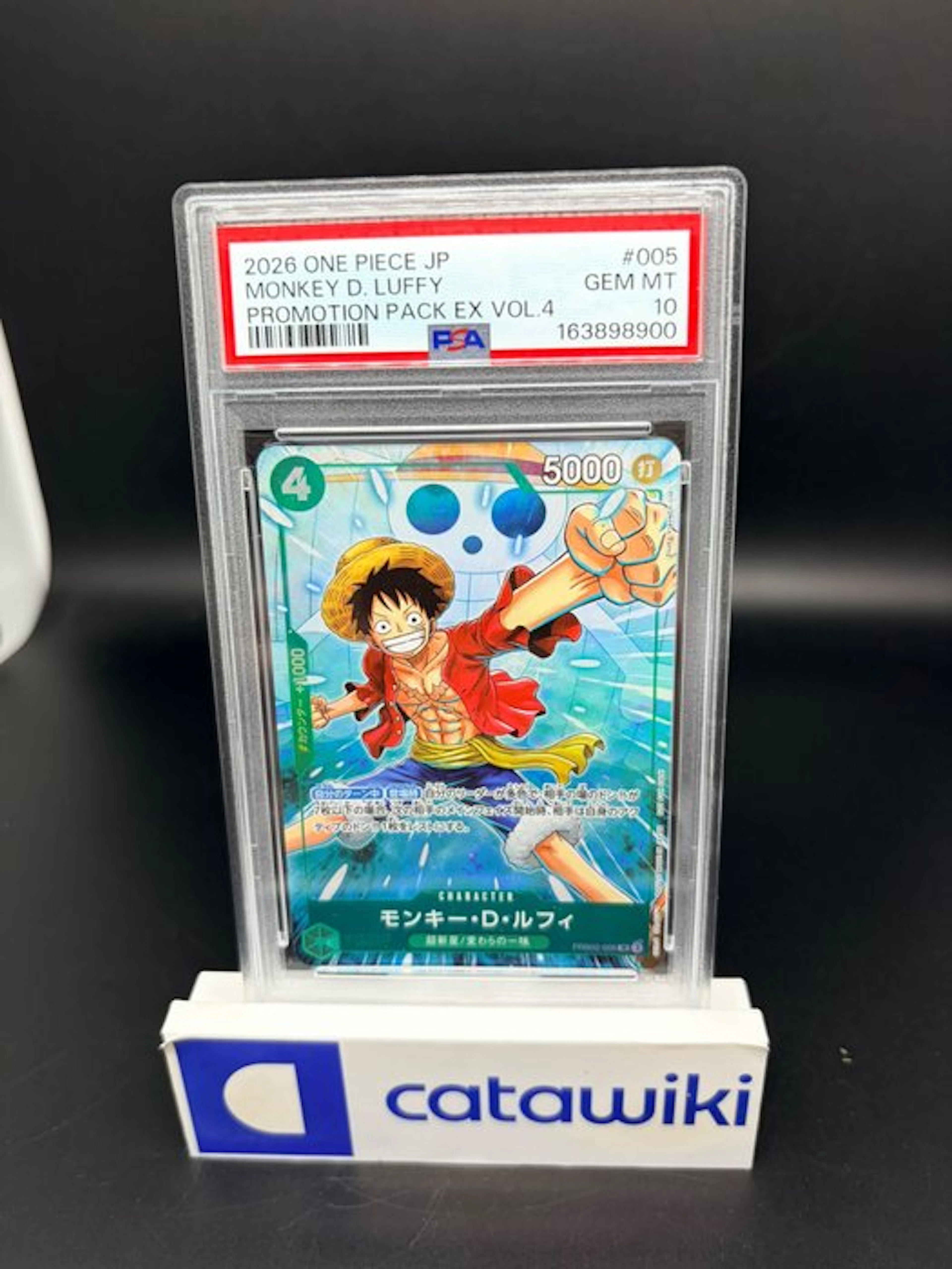 One Piece - 1 Graded card - Monkey D