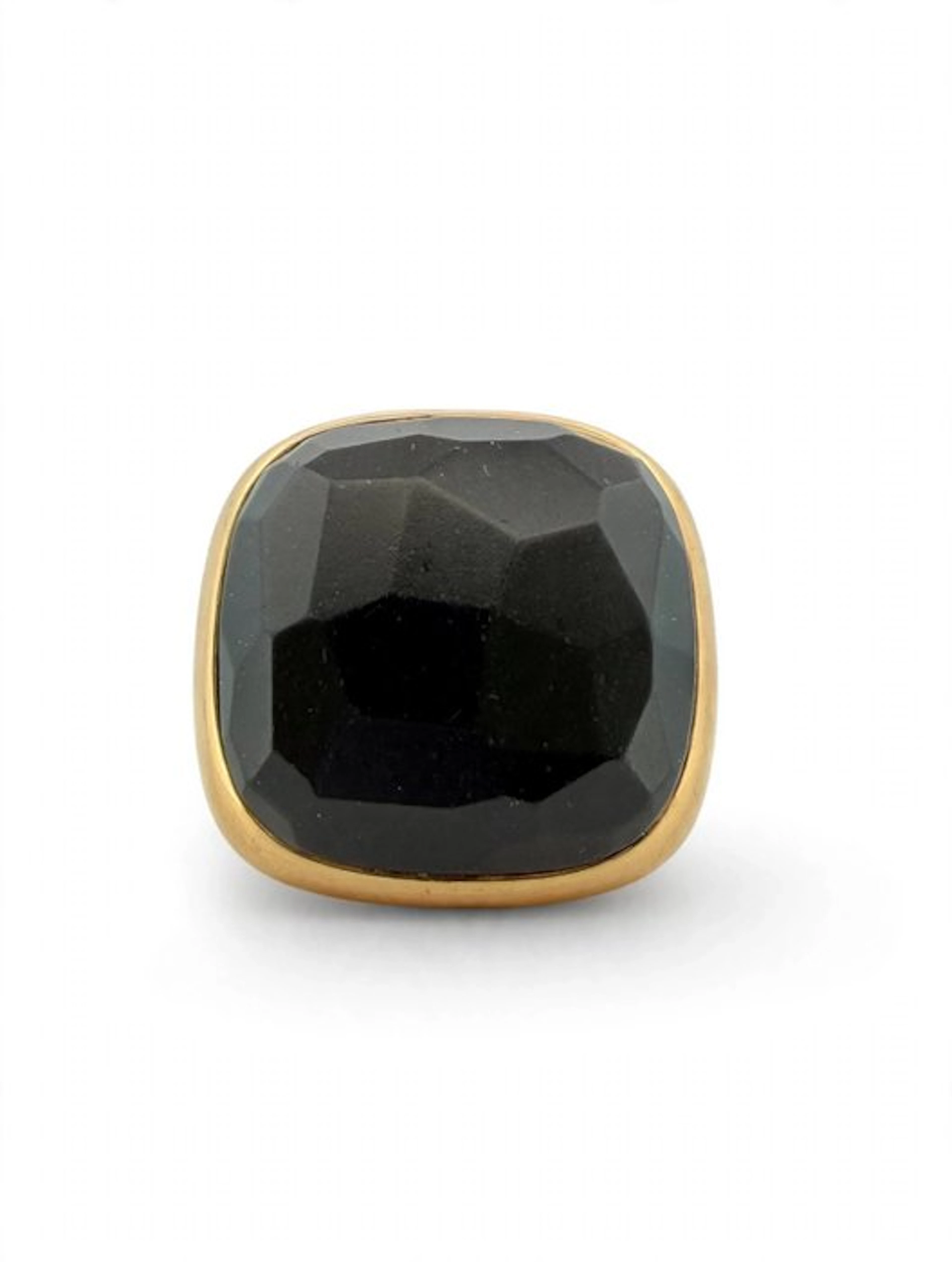 Pomellato - Ring - 18 kt. Yellow gold - Black Jet