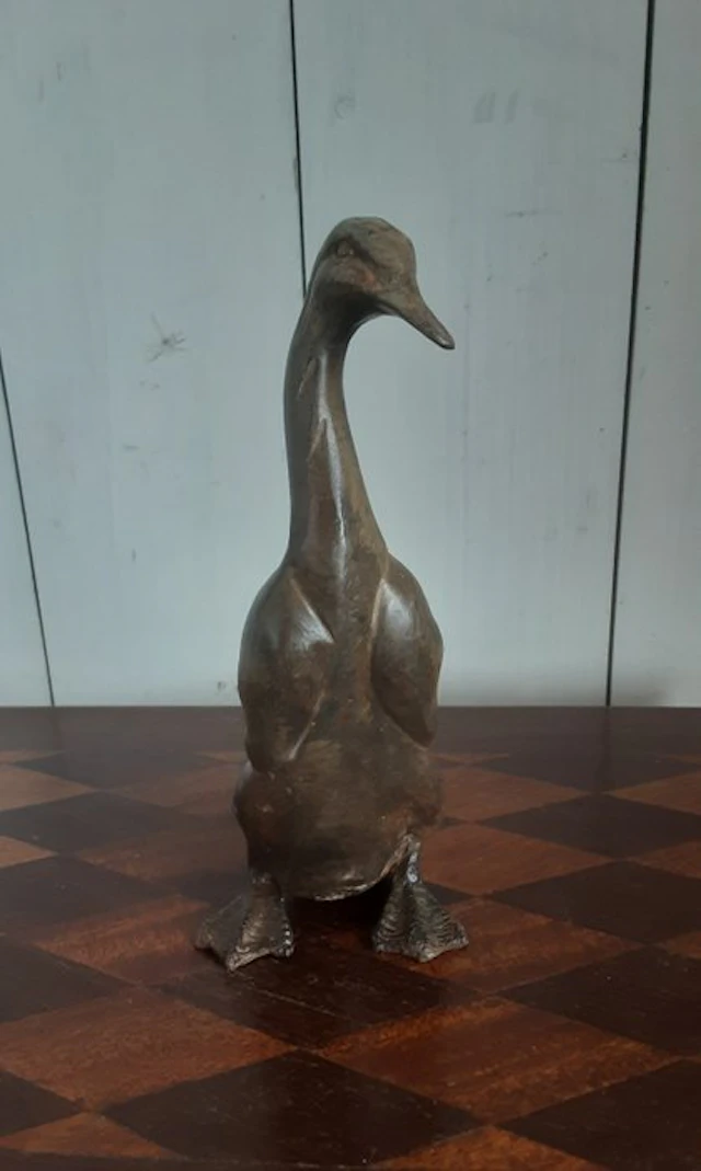 P. Chenet - Figure - Eend - 19 cm - Bronze