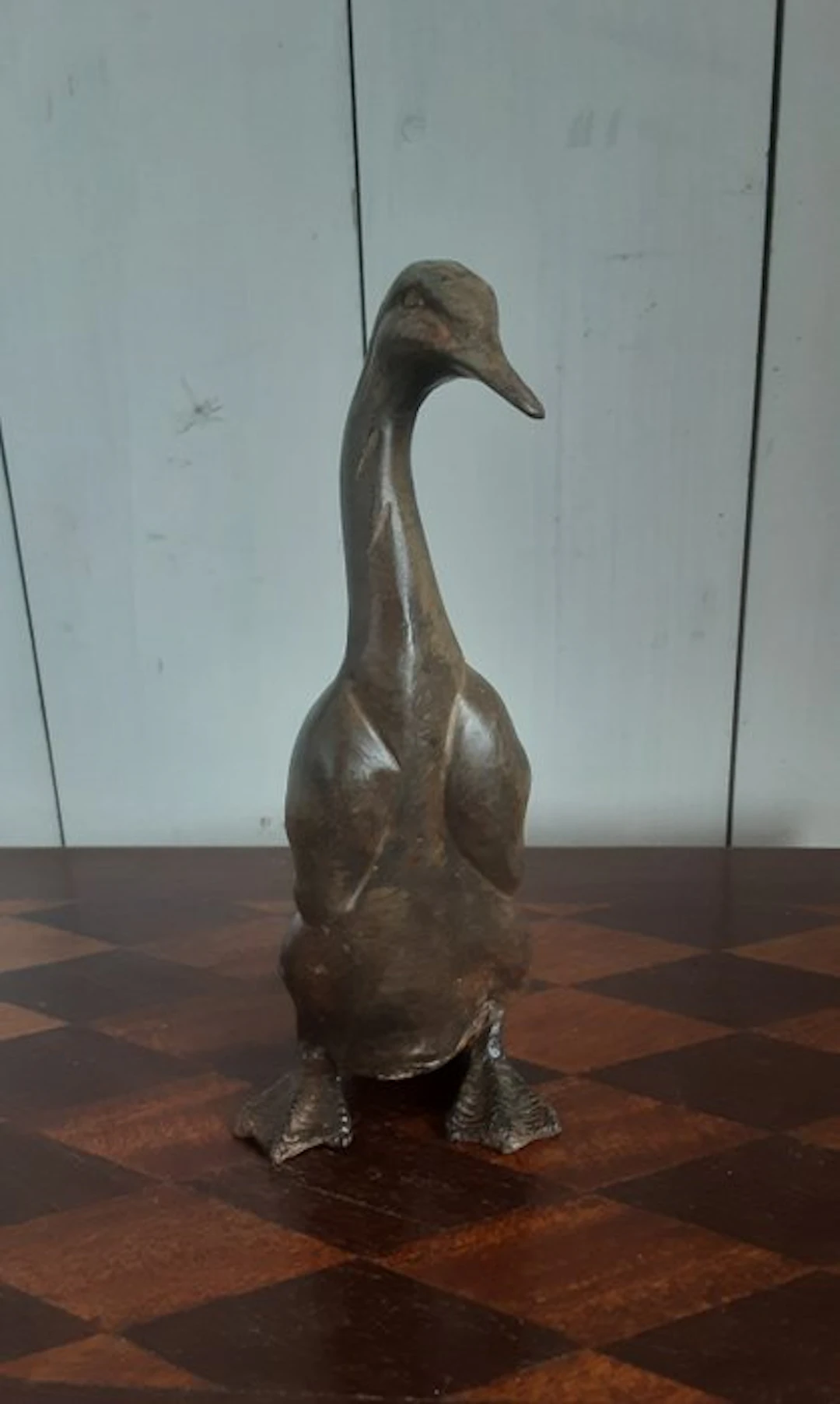 P. Chenet - Figure - Eend - 19 cm - Bronze