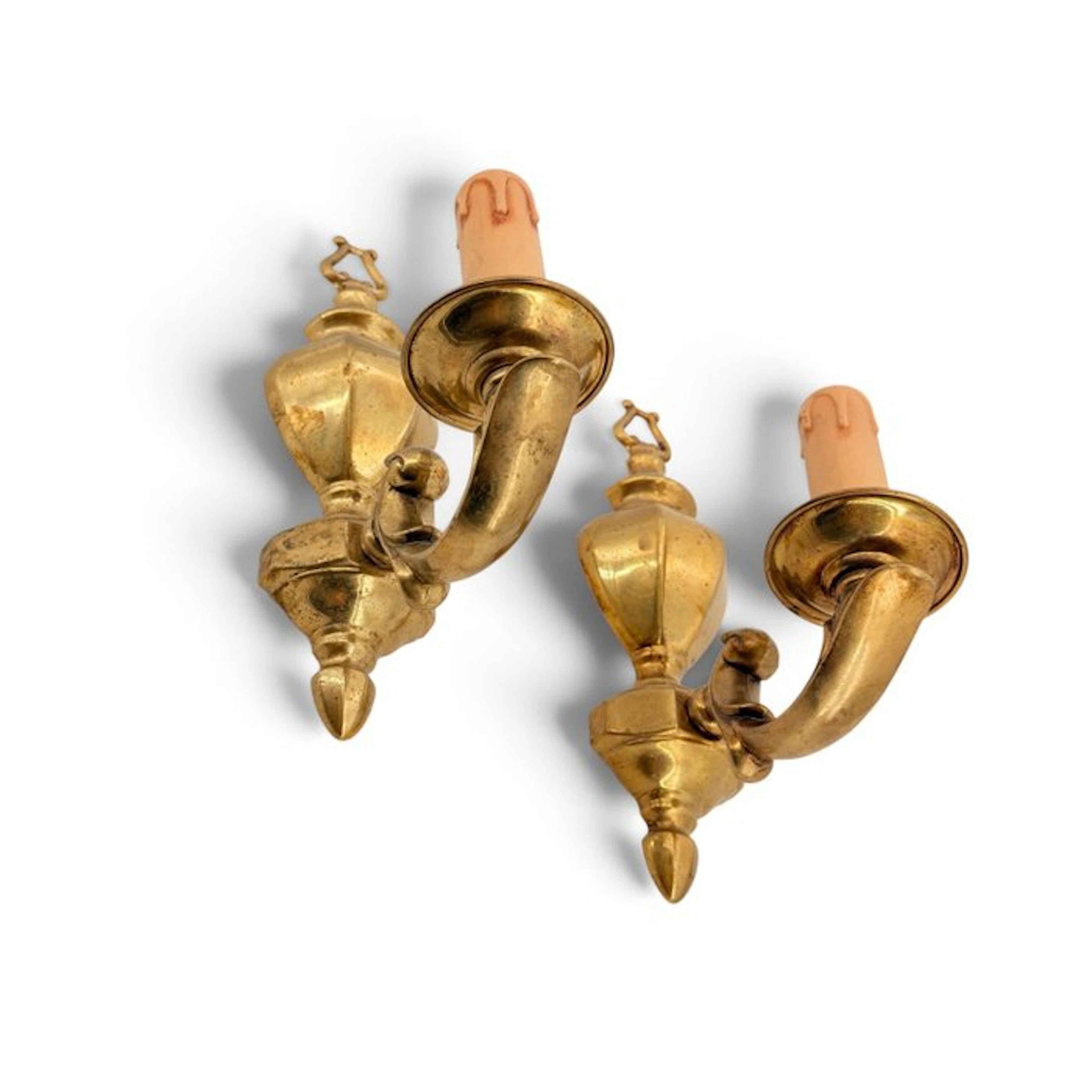 Wall lamp (2) - Bronze - Louis XVI