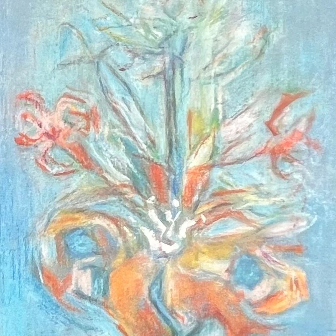 Suzanne Tourte (1904–1979) - Bouquet dans un vase...