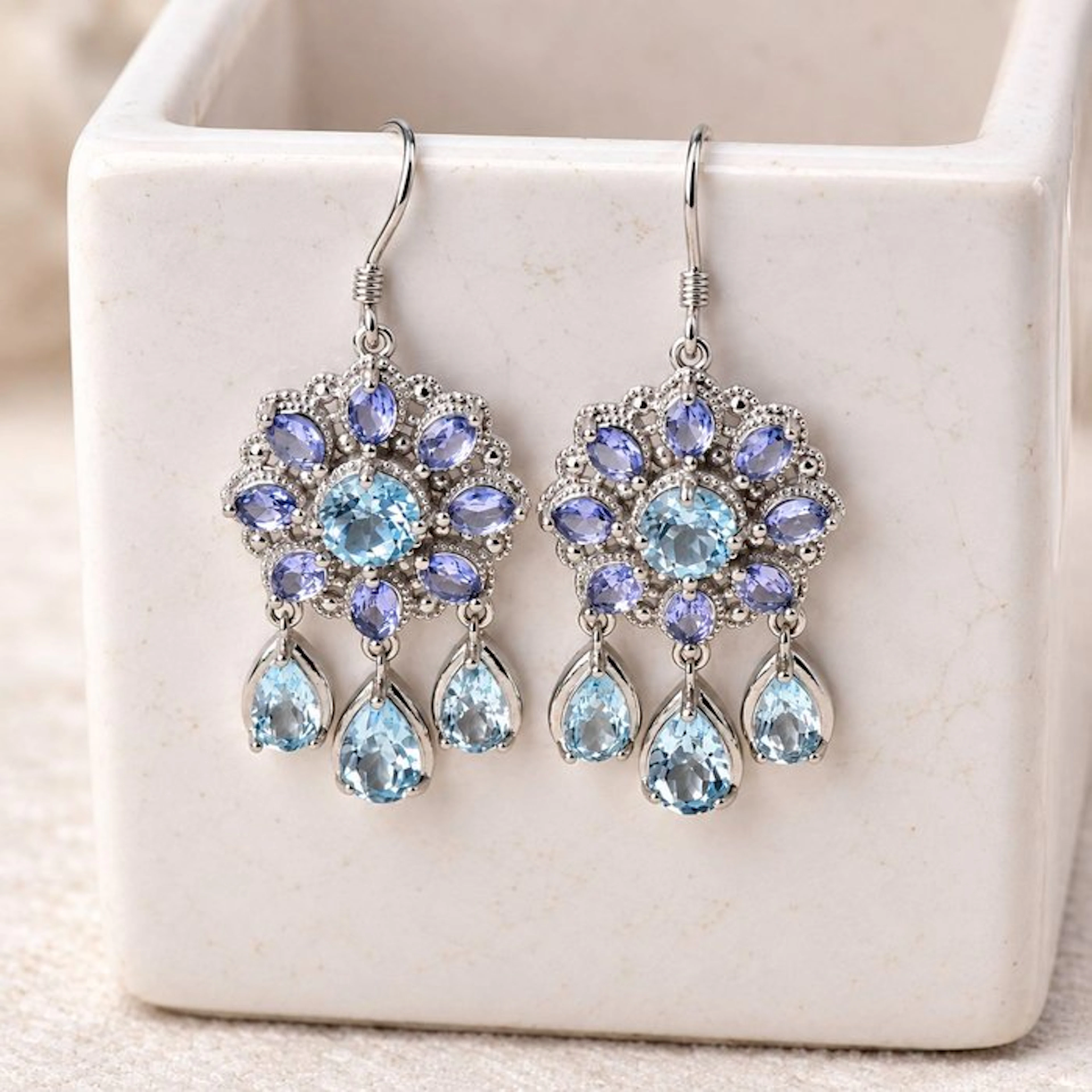No reserve price - Earrings Silver - Mixed - Certified