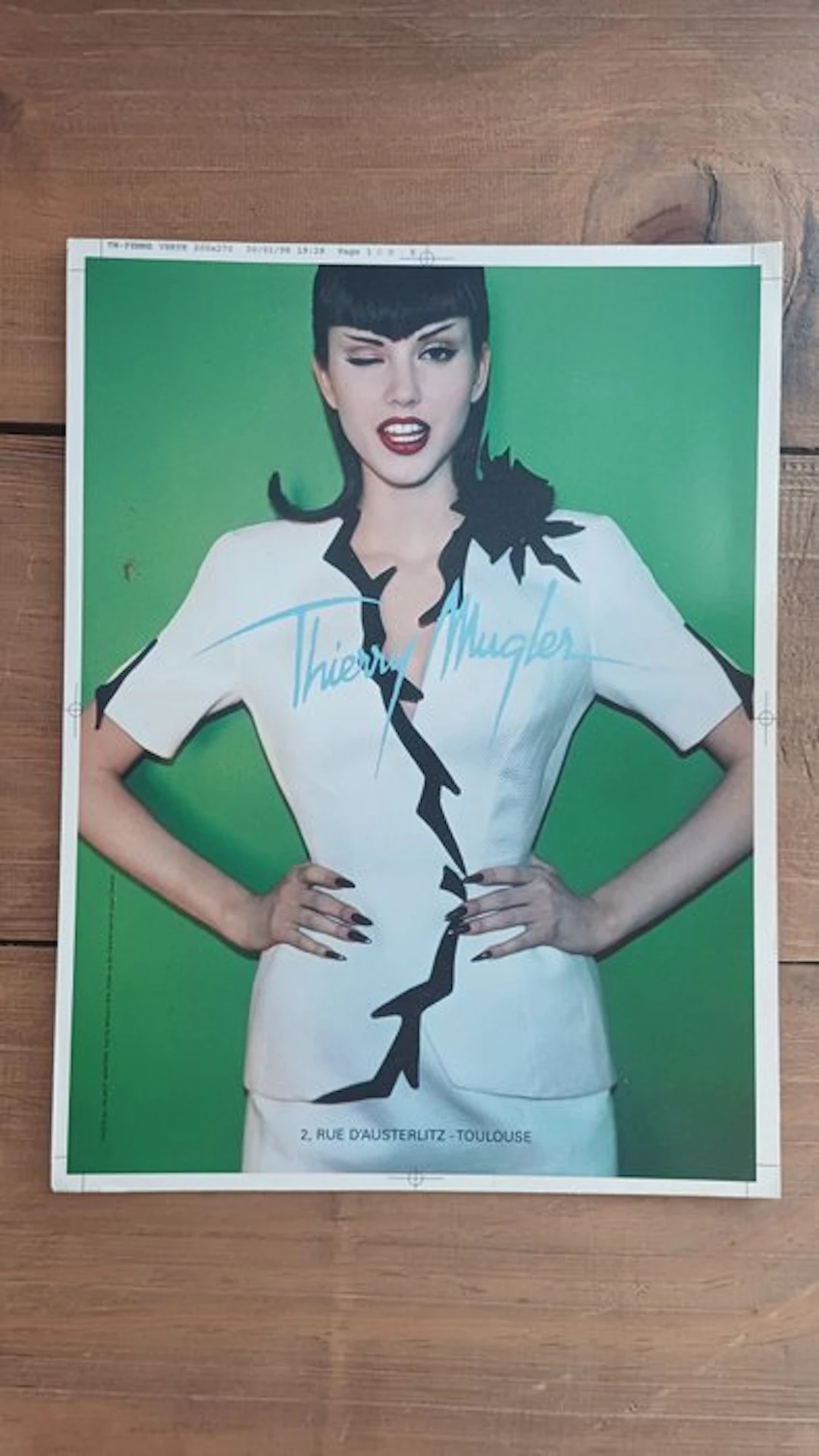 Helmut Newton (1920-2004) - Thierry Mugler "Soi- Même"...
