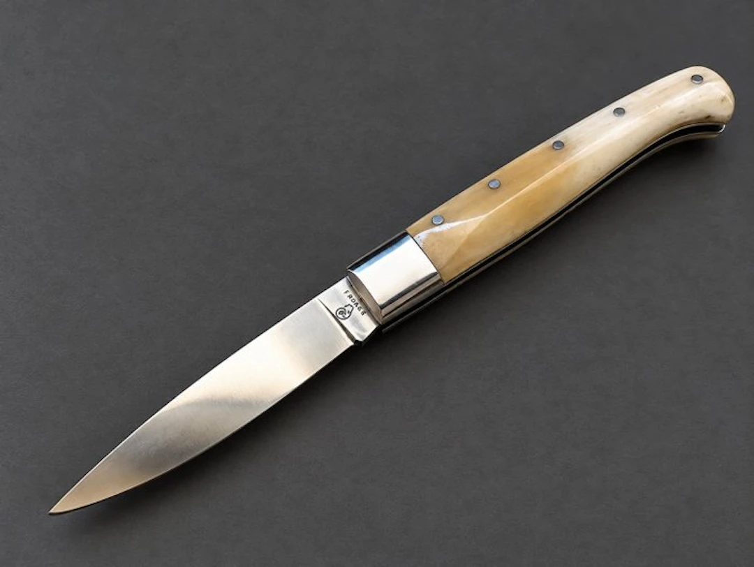 Mascu Coltello Mascu Pattada con Molla 22.5 cm – Corno...