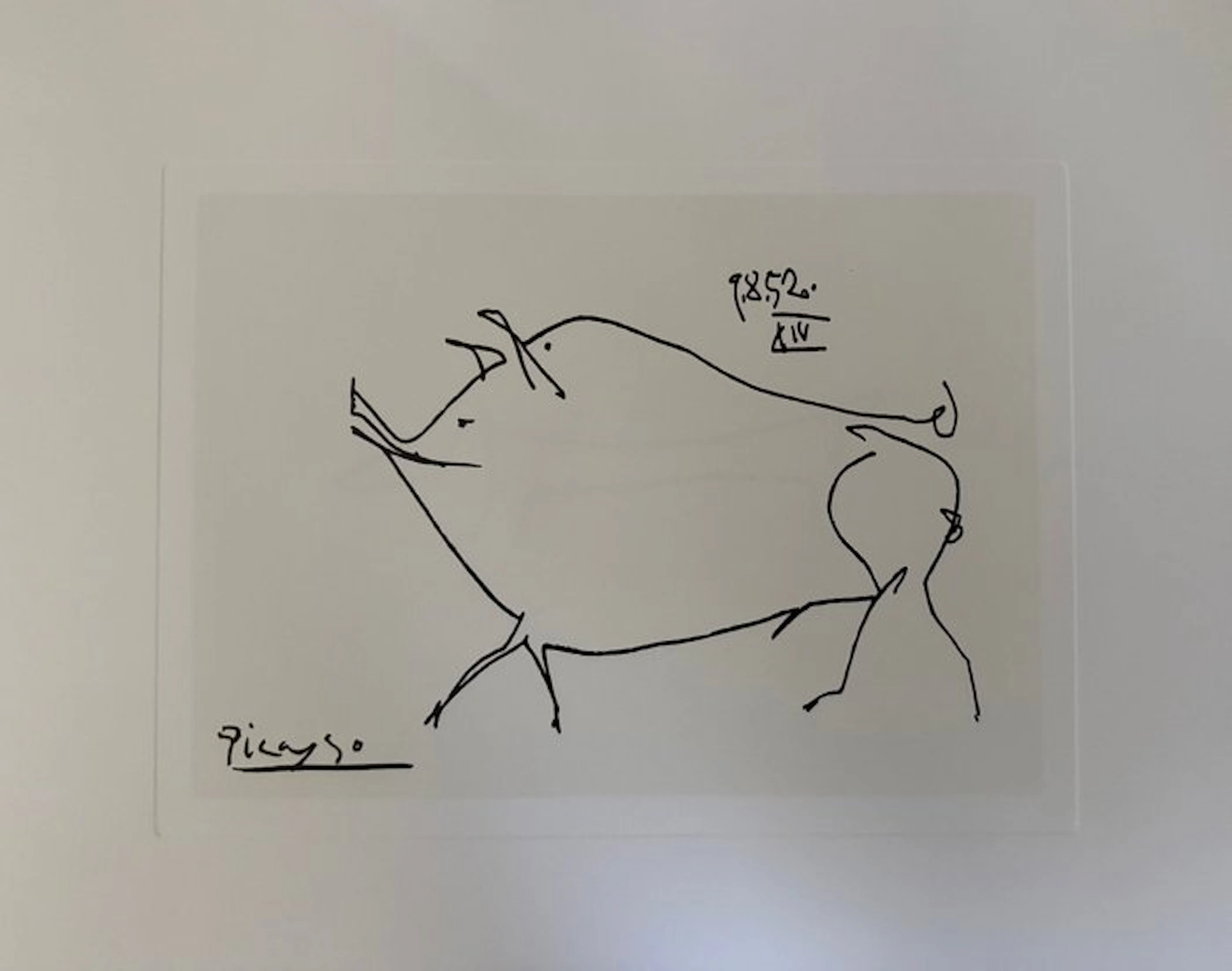 Pablo Picasso (1881-1973) - "Le petit cochon