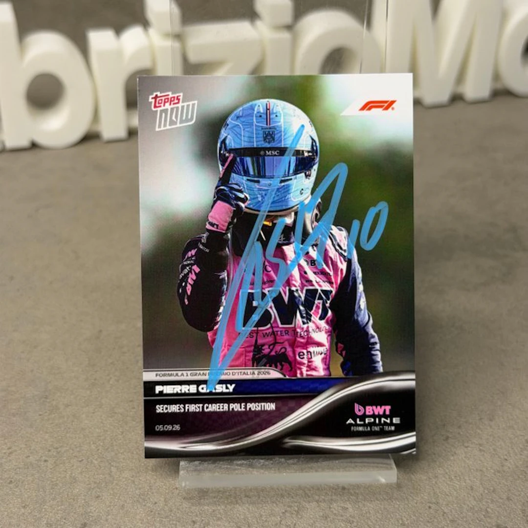 Alpine - Topps Now - Secures First Career Pole Position (...