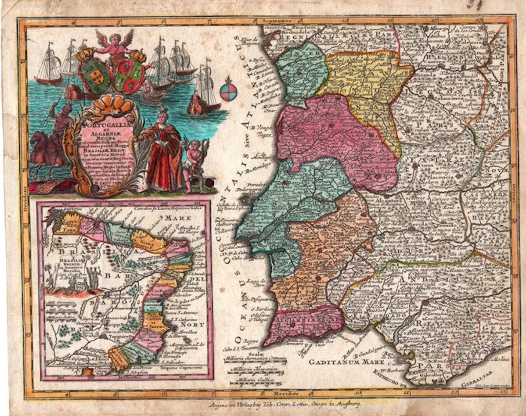 Portugal - Portugal; Seutter