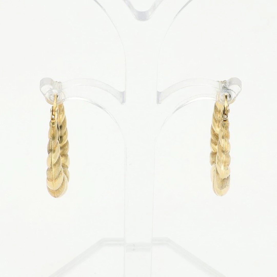 Earrings - 18 kt. Yellow gold