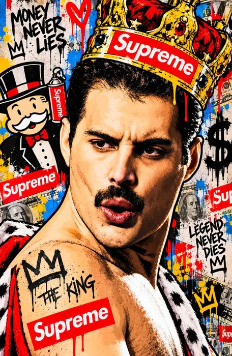 Freddie Mercury - Queen - The Supreme King