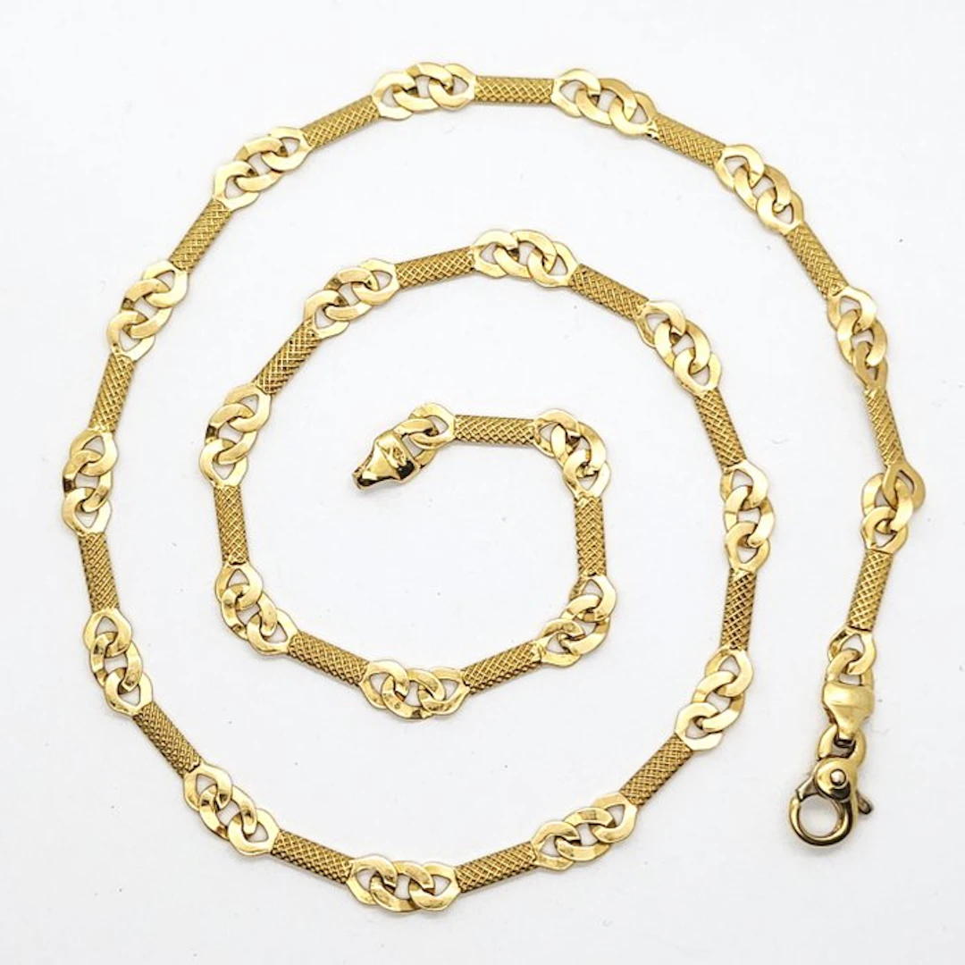 Choker necklace - 18 kt. Yellow gold