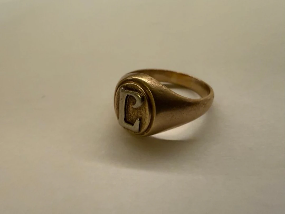 Signet ring - 18 kt. Yellow gold - 18k gold signet ring