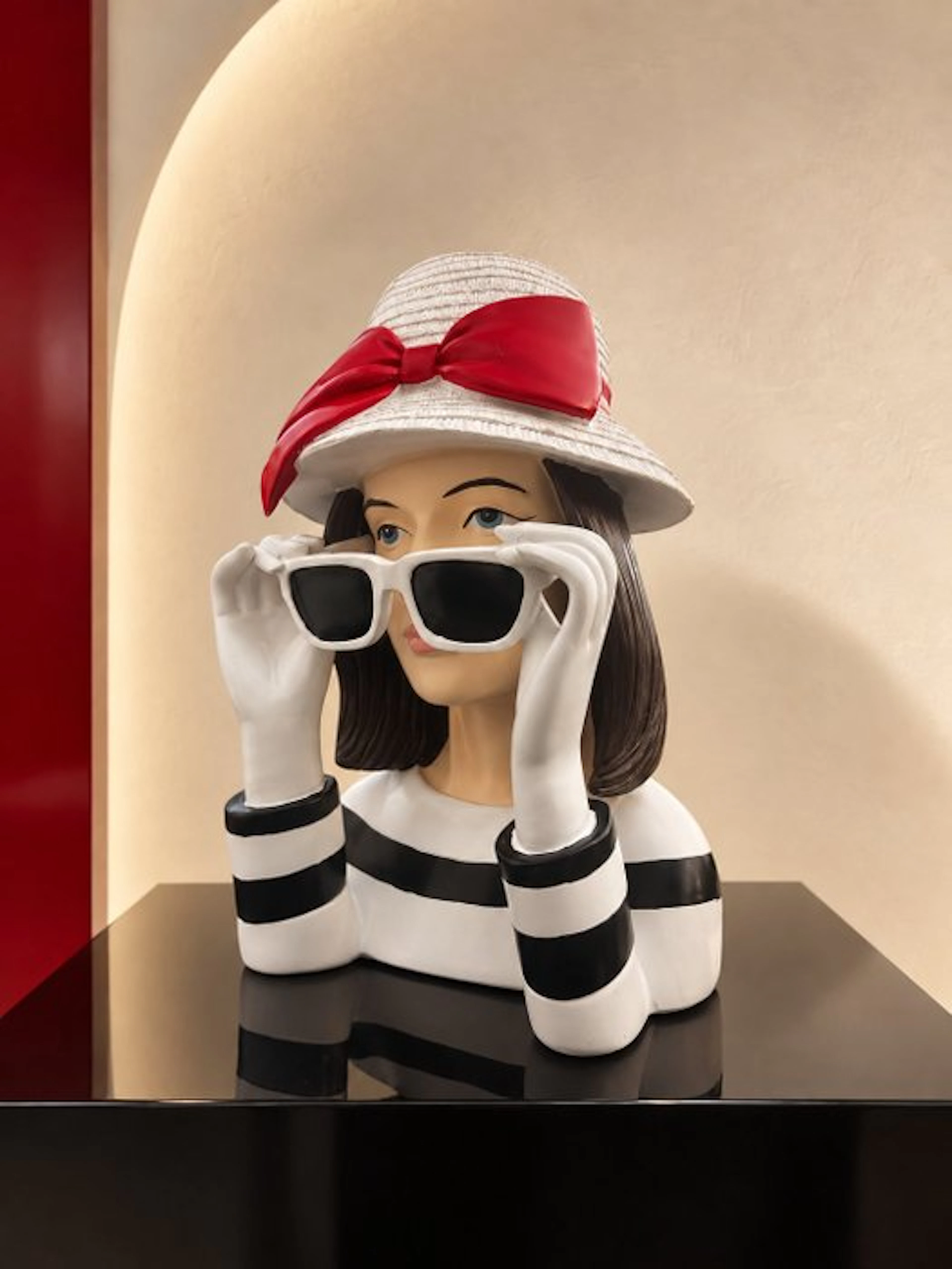 Bust, Fashion Lady - 28 cm - Resin