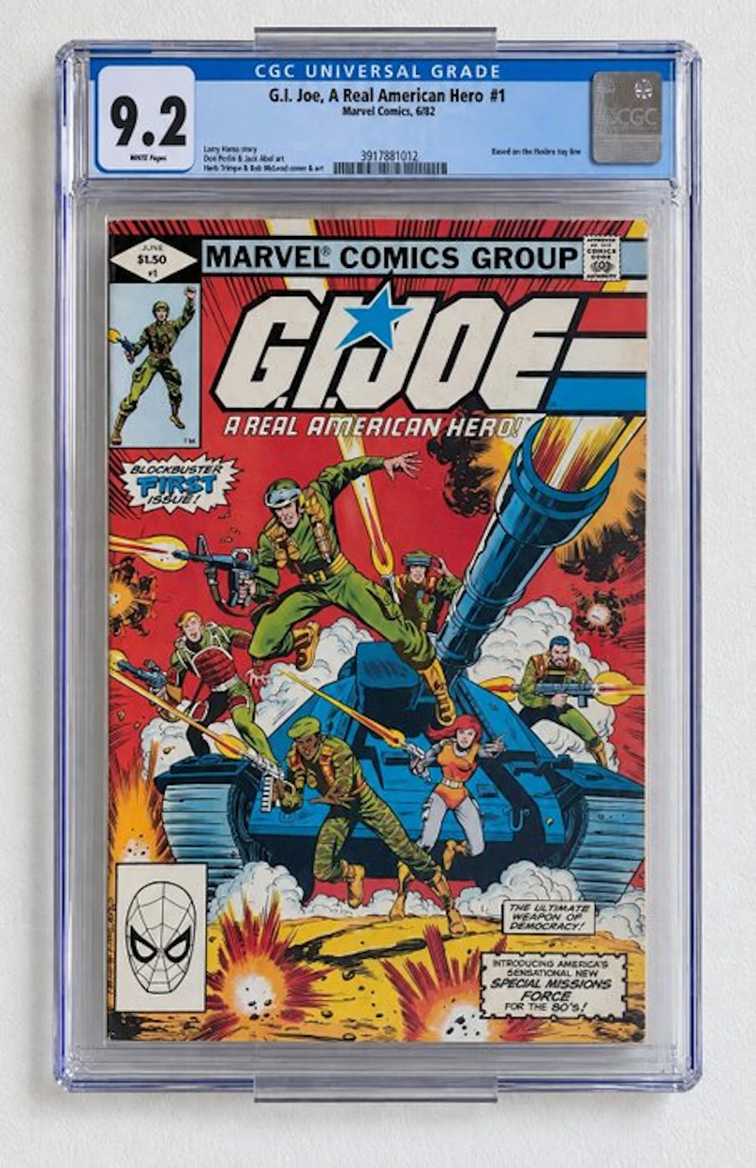G.I. Joe: A Real American Hero #1 - Based on the Hasbro...