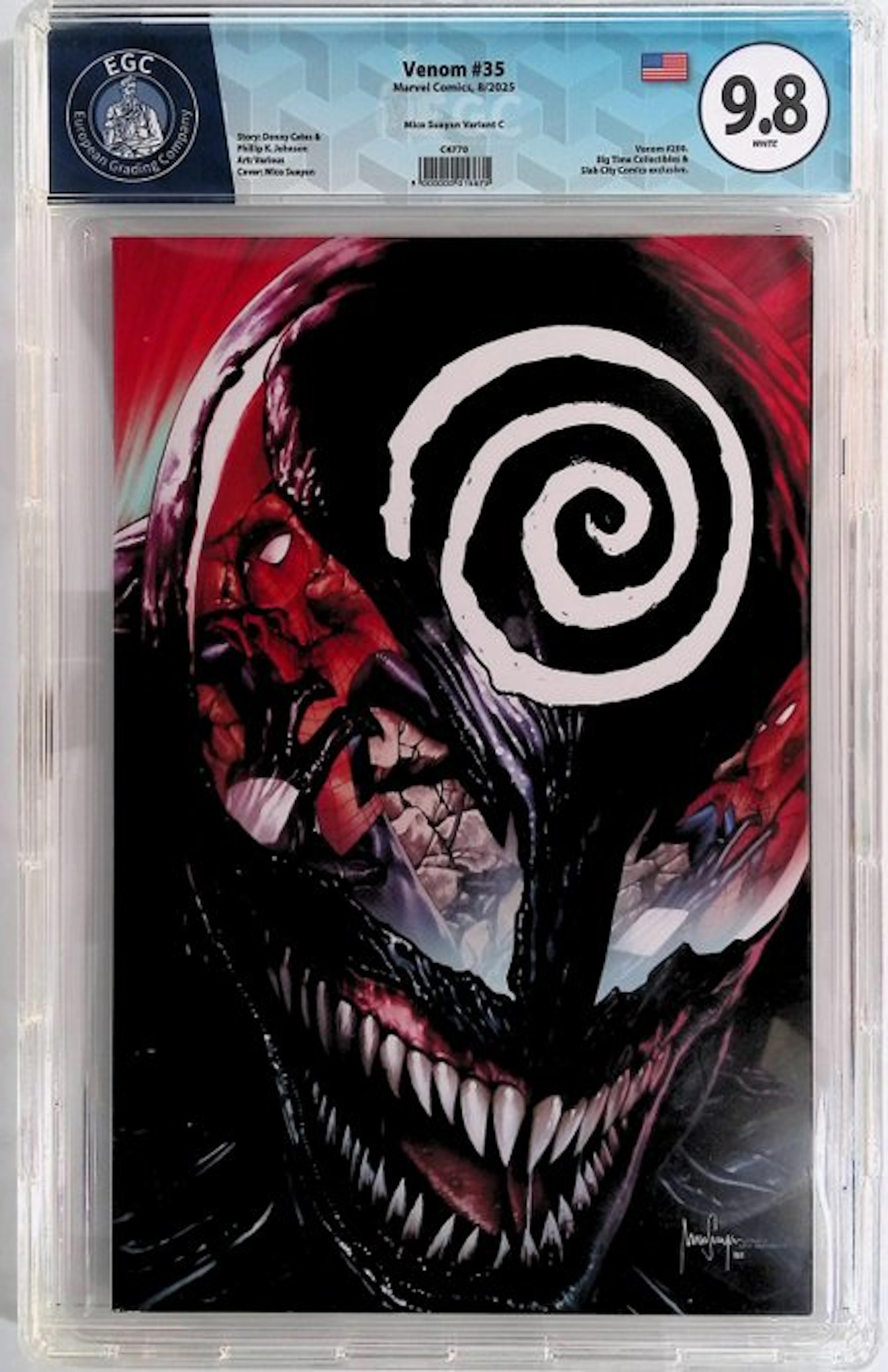 Venom #35 - EGC 9.8 (David Nakayama Variant) - 1 Graded...