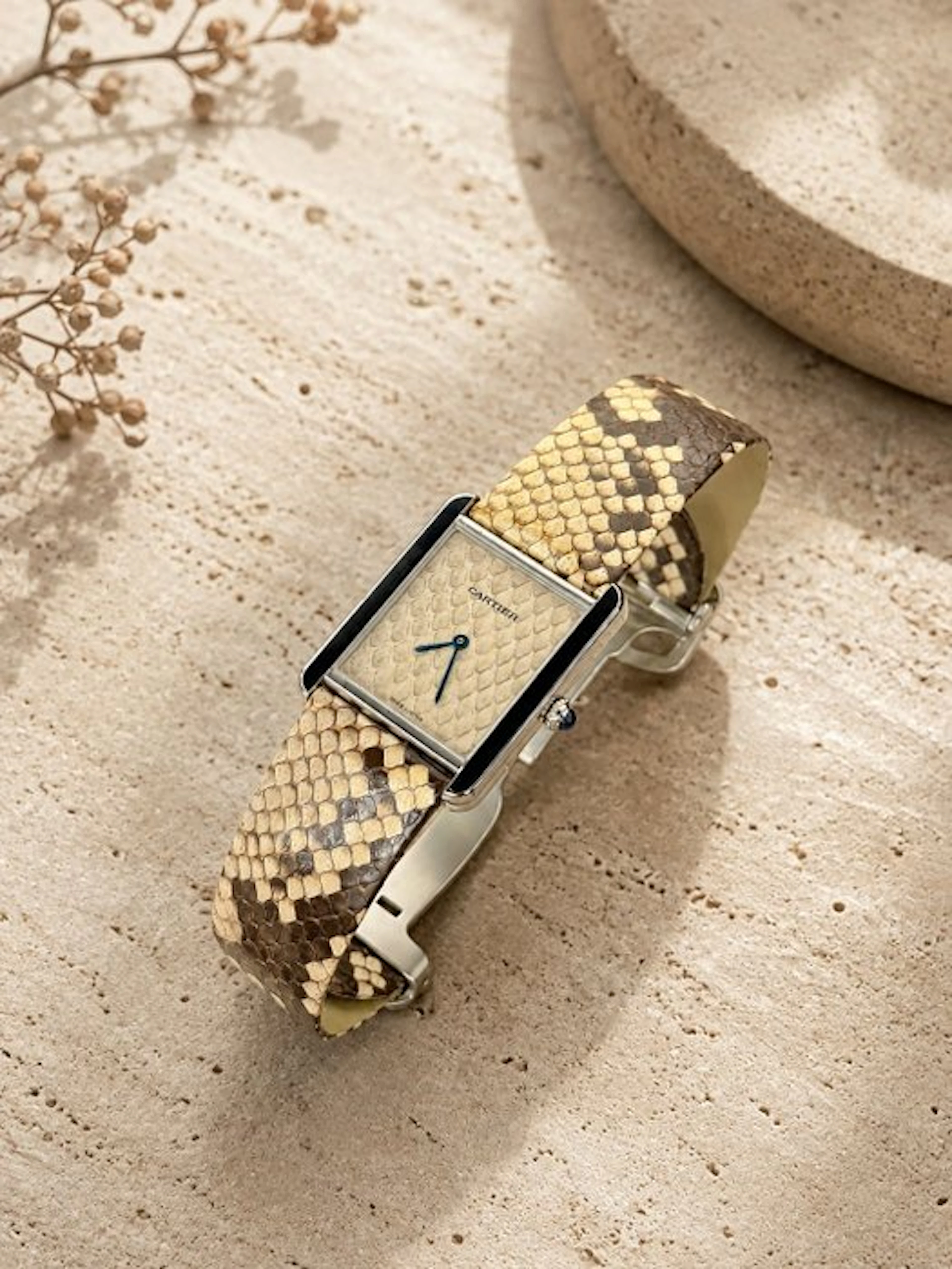 Cartier - Tank Solo Python - W5200021 - Unisex - 2010-2020