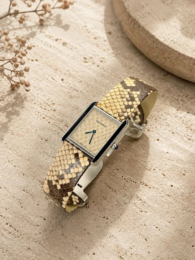 Cartier - Tank Solo Python - W5200021 - Unisex - 2010-2020