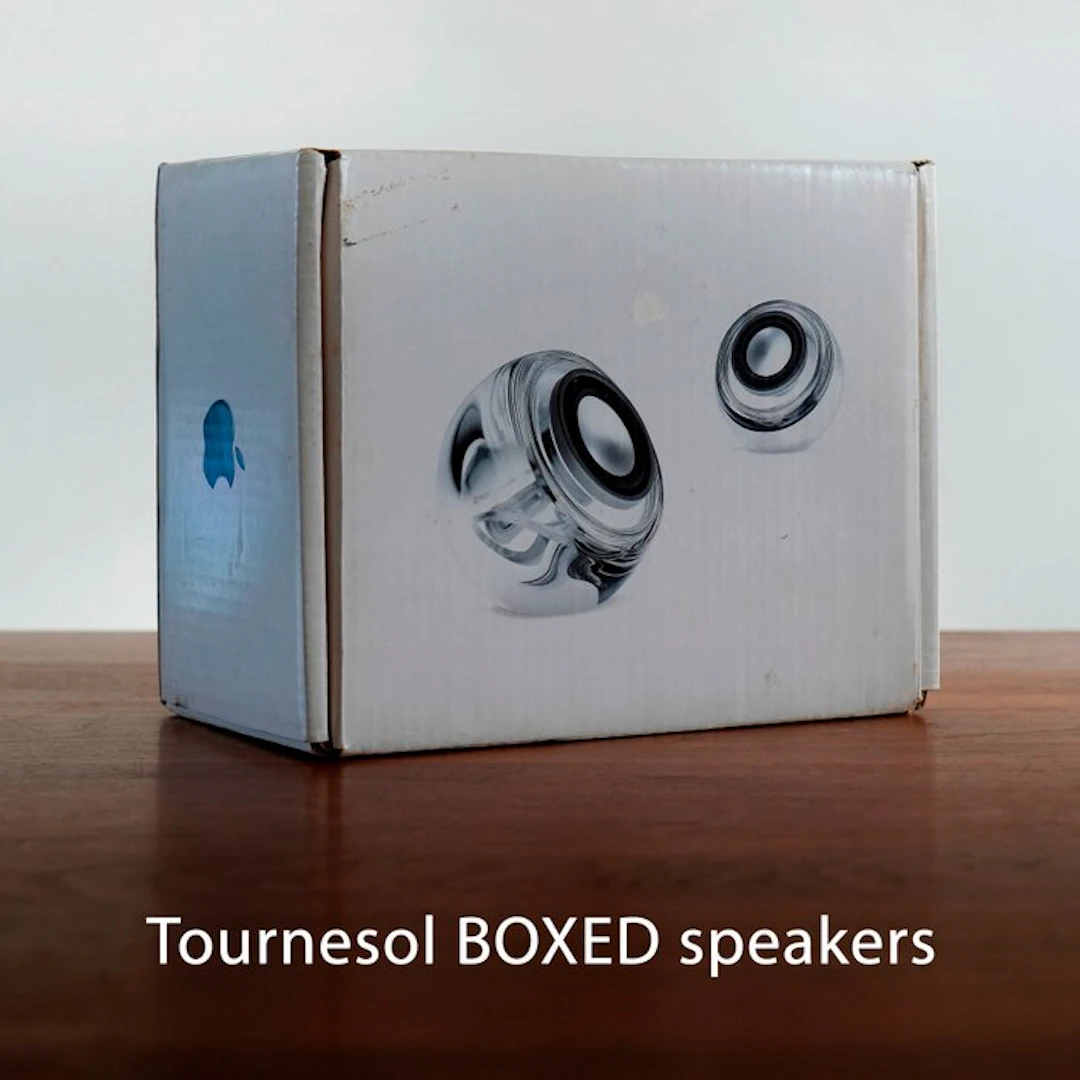 Apple Original iMac G4 Speakers – M8282ZM/A – Boxed...