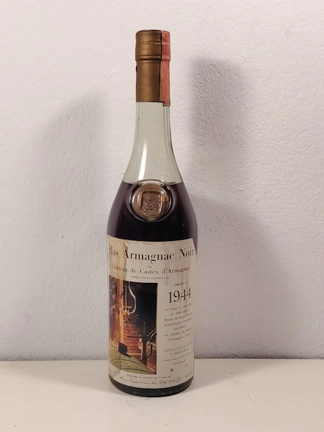 Château de Castex 1944 Moon Import - Bas Armagnac Noir - b. 1990 - 75cl