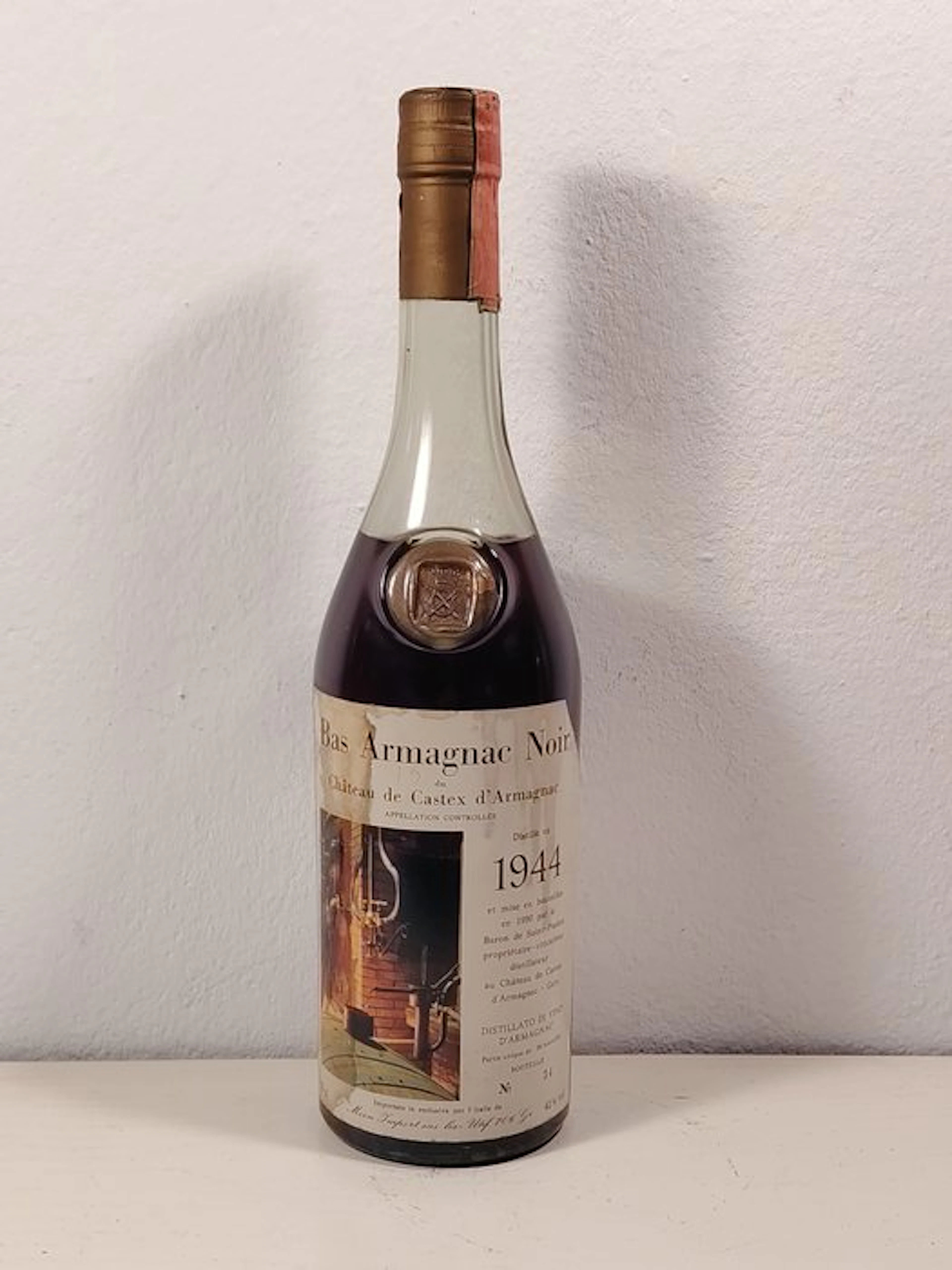 Château de Castex 1944 Moon Import - Bas Armagnac Noir - b. 1990 - 75cl