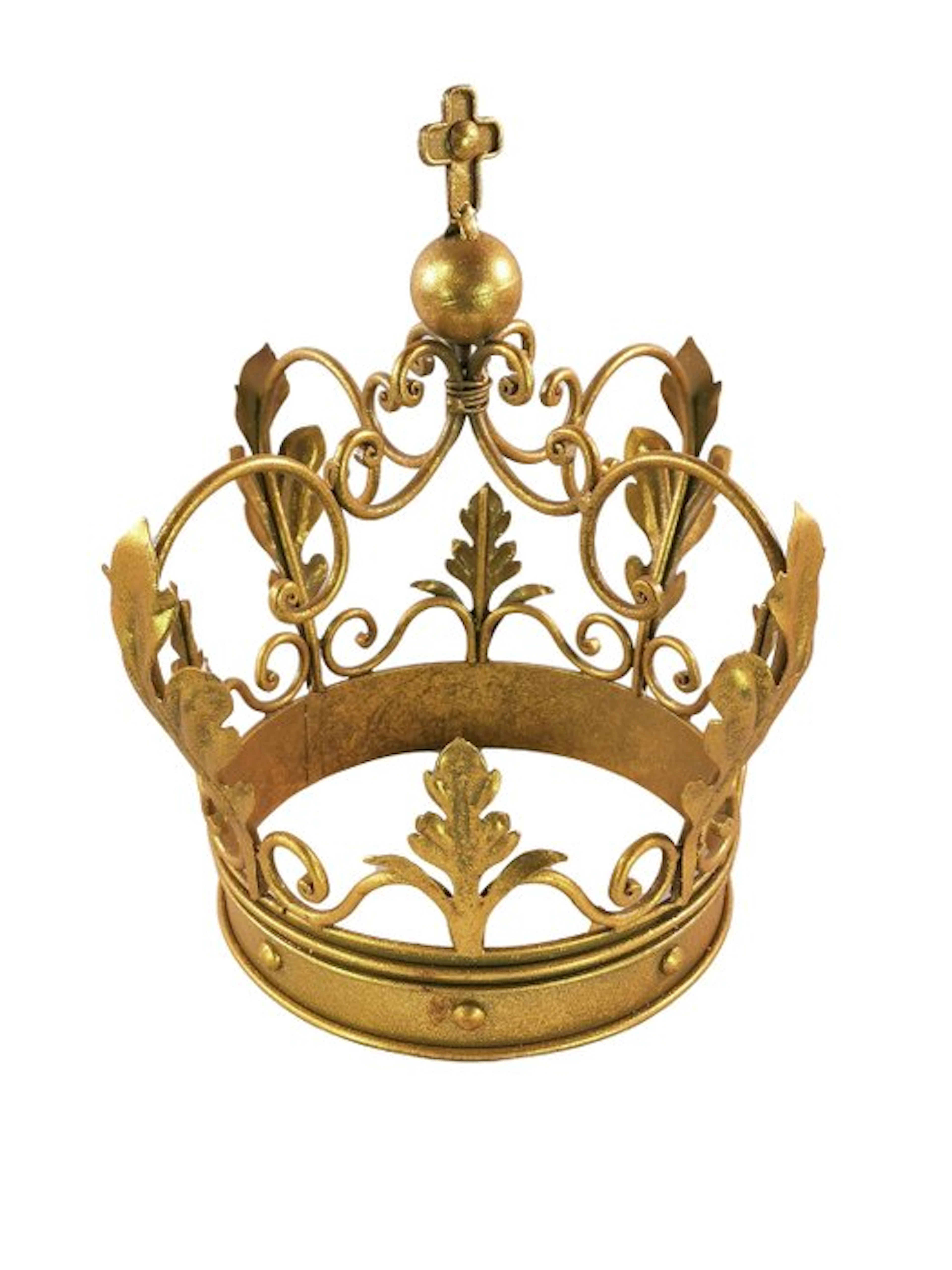 Figure - Crown - Brass