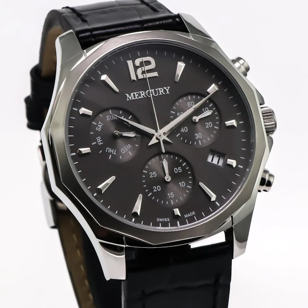 Mercury - Swiss Made Chronograph - MEC463-SL-2 - No...