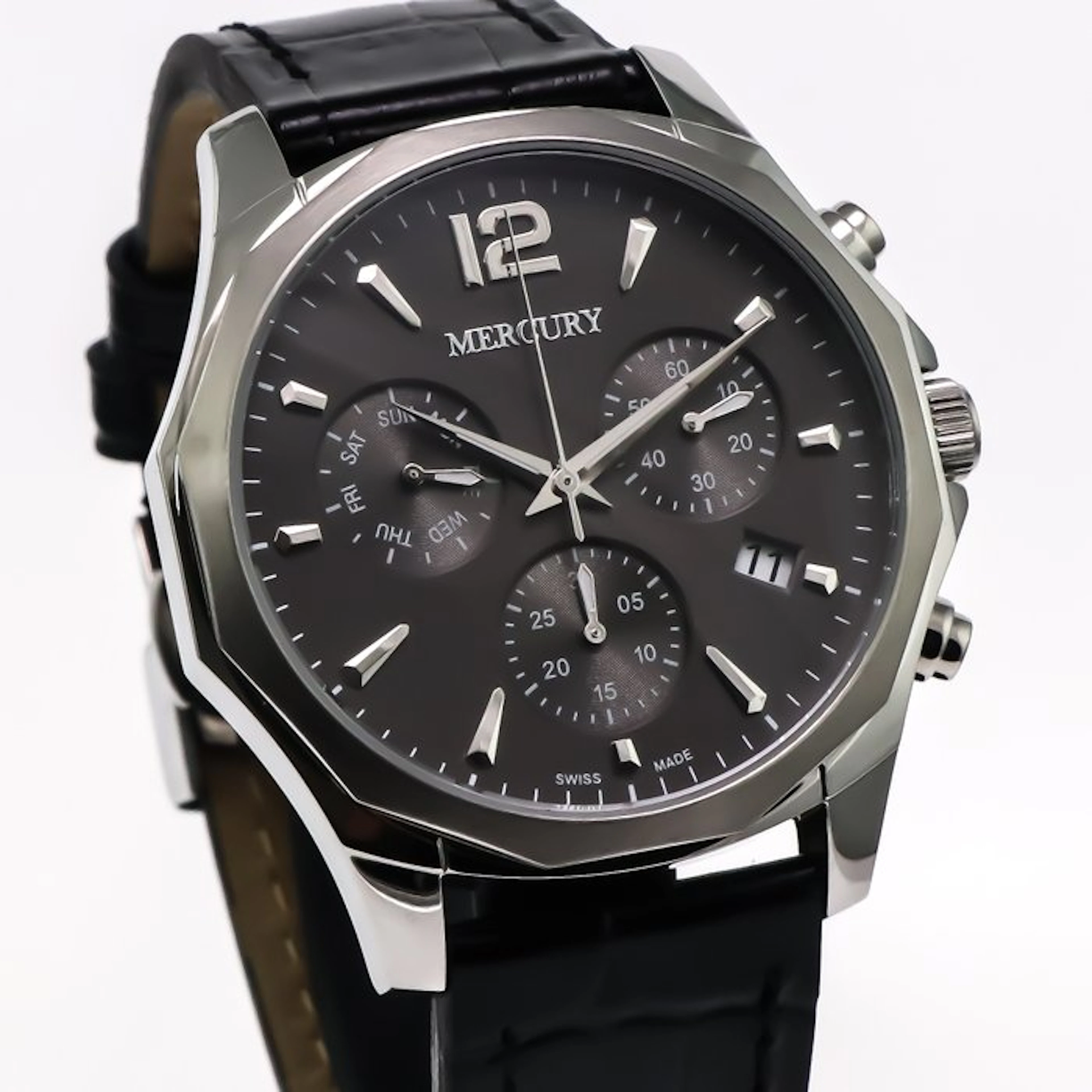 Mercury - Swiss Made Chronograph - MEC463-SL-2 - No...