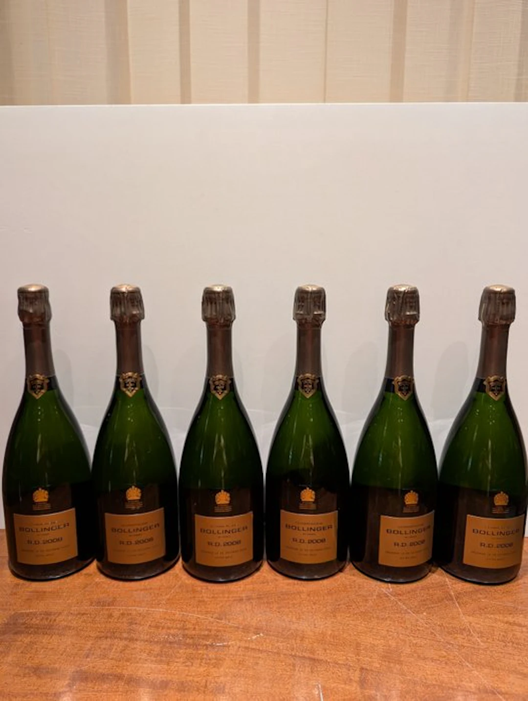 2008 Bollinger, Champagne R.D. - Champagne Extra Brut - 6 Bottles (0.75L)