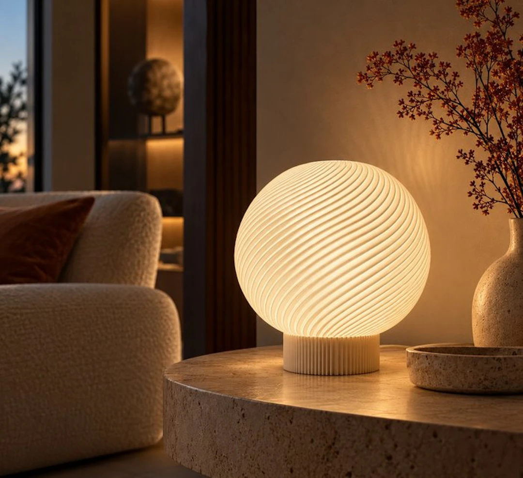Lumovim - Table lamp - Jupiter - Biopolymer