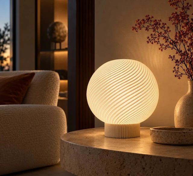 Lumovim - Table lamp - Jupiter - Biopolymer