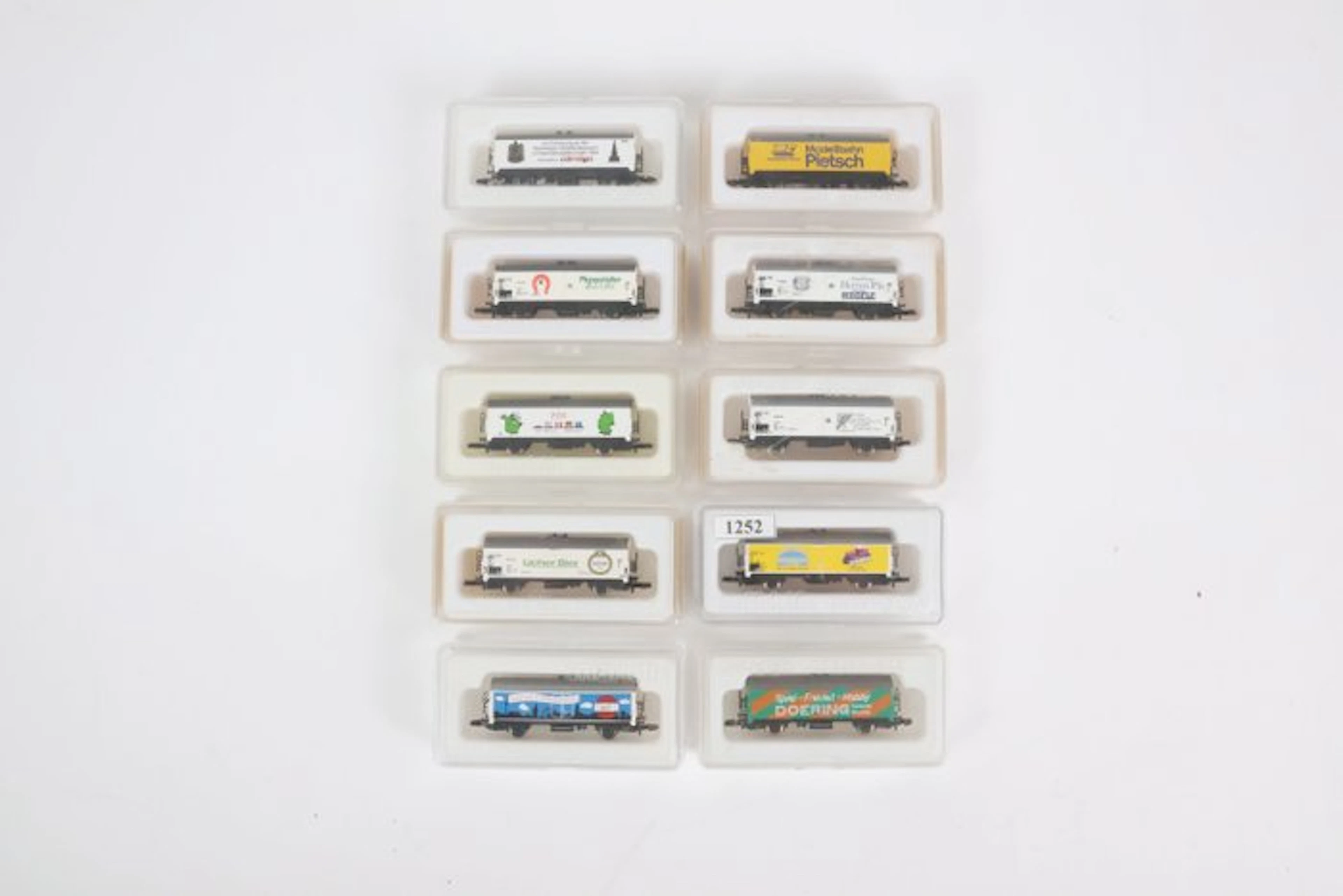 Märklin Z - Model train freight carriage (10)...