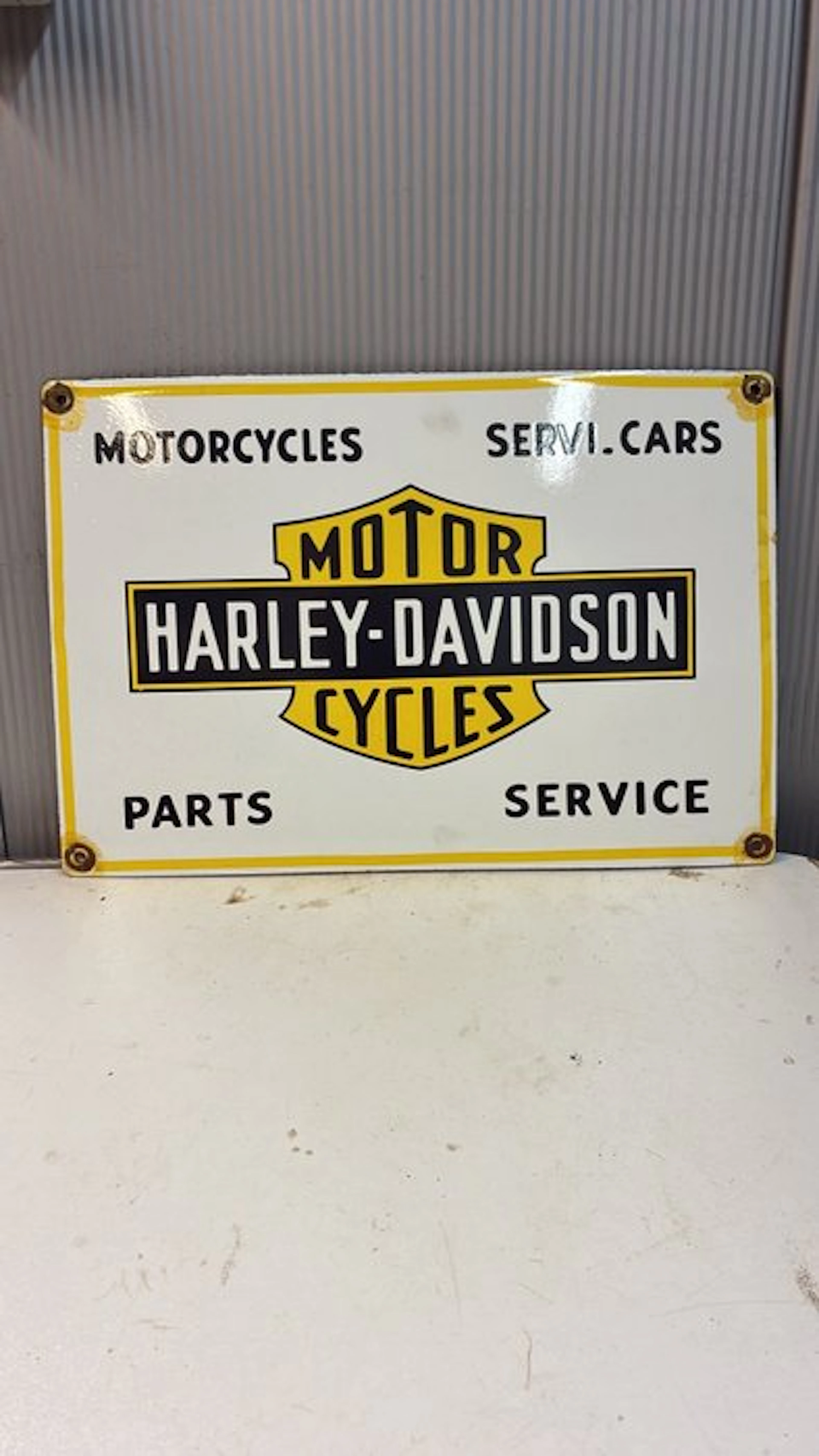 Harley-Davidson Motorcycles – Parts & Service – Emaille...