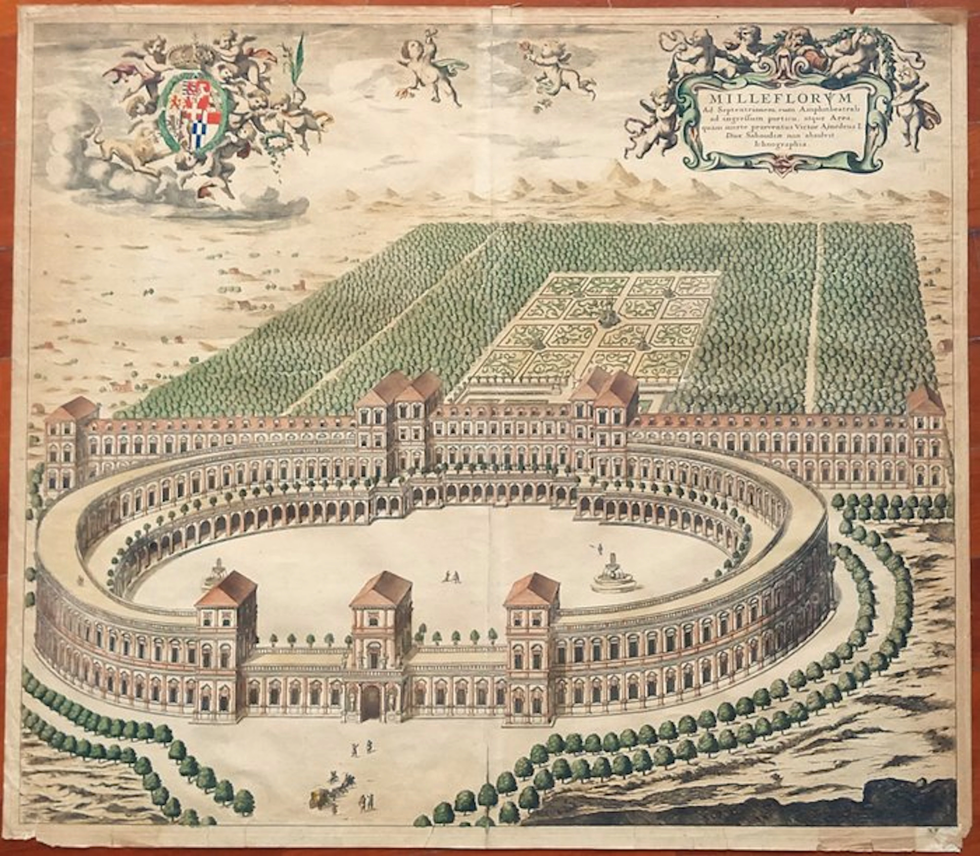 Italy - Turin; Blaeu Johannes - Milleflorum - 1681-1700