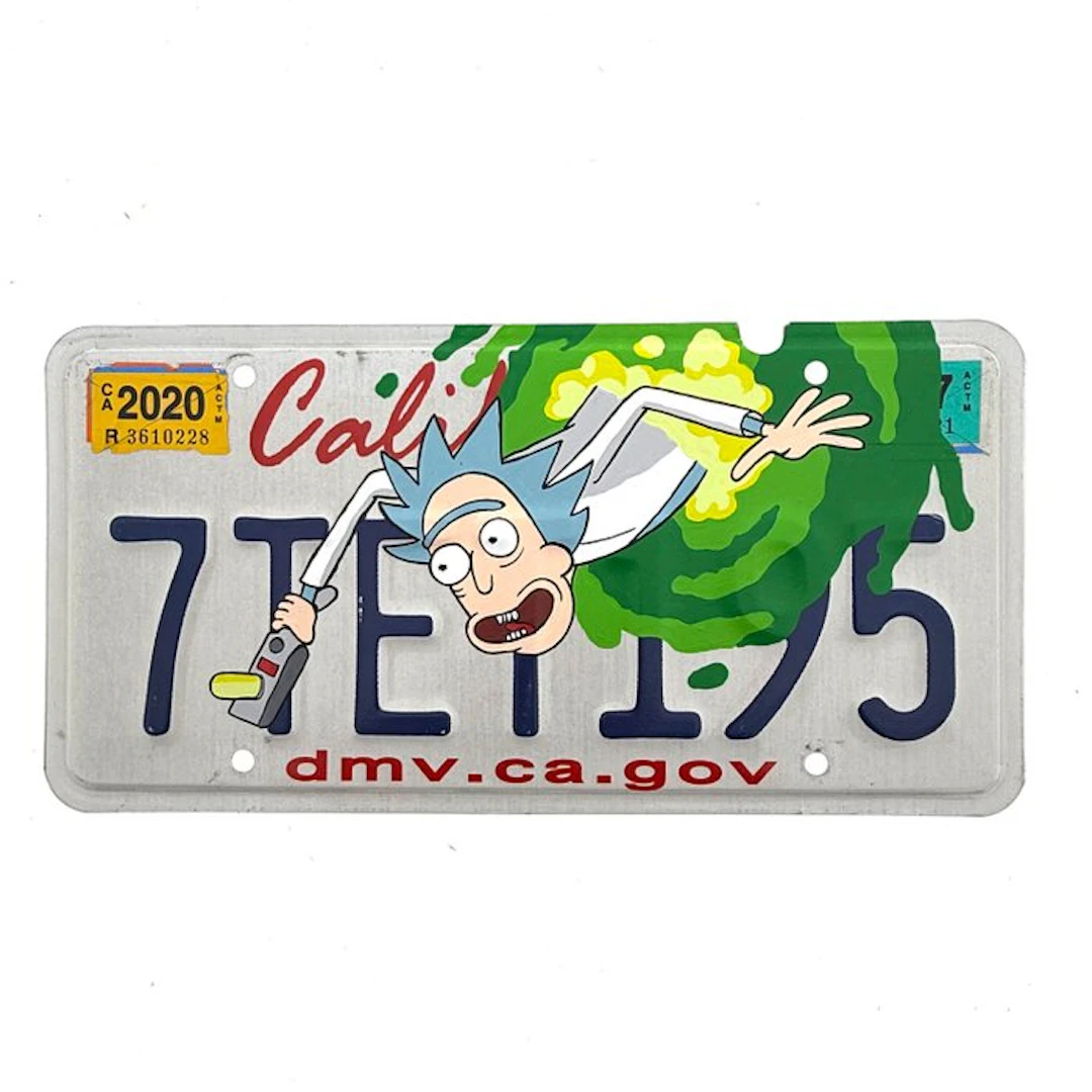 PAAPI (1986) - Rick Sanchez x California License Plate