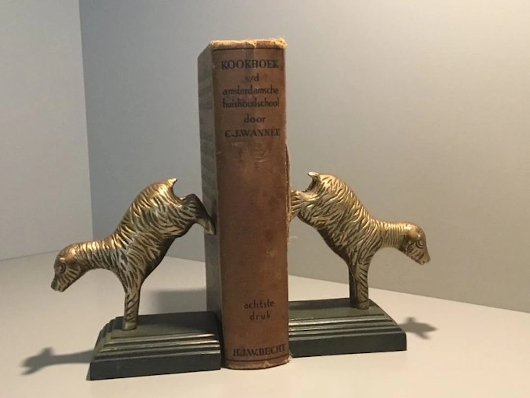 Bookends (2) - Brass