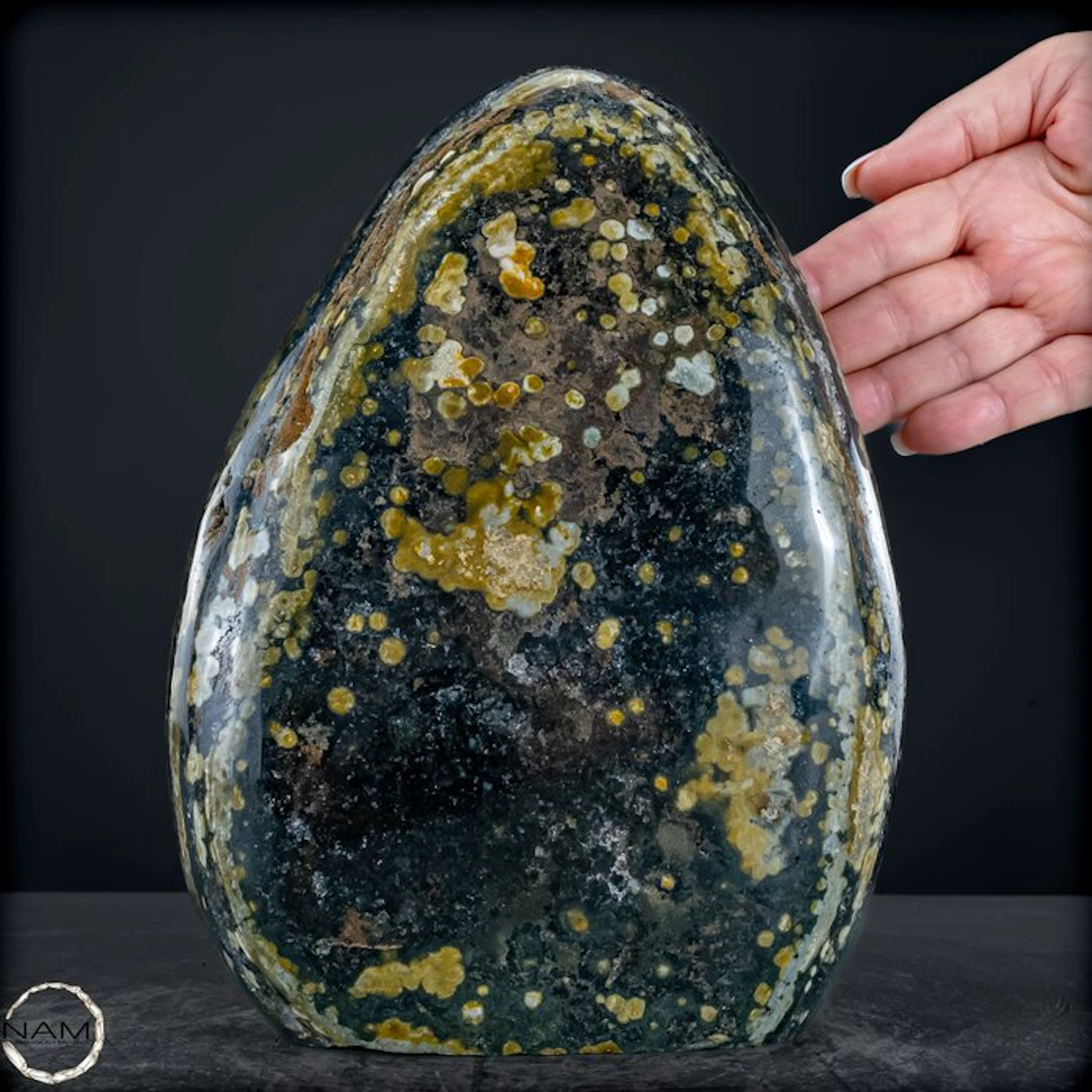 Ocean Jasper Freeform – A fascinating work of nature Freeform- 3858.16 g