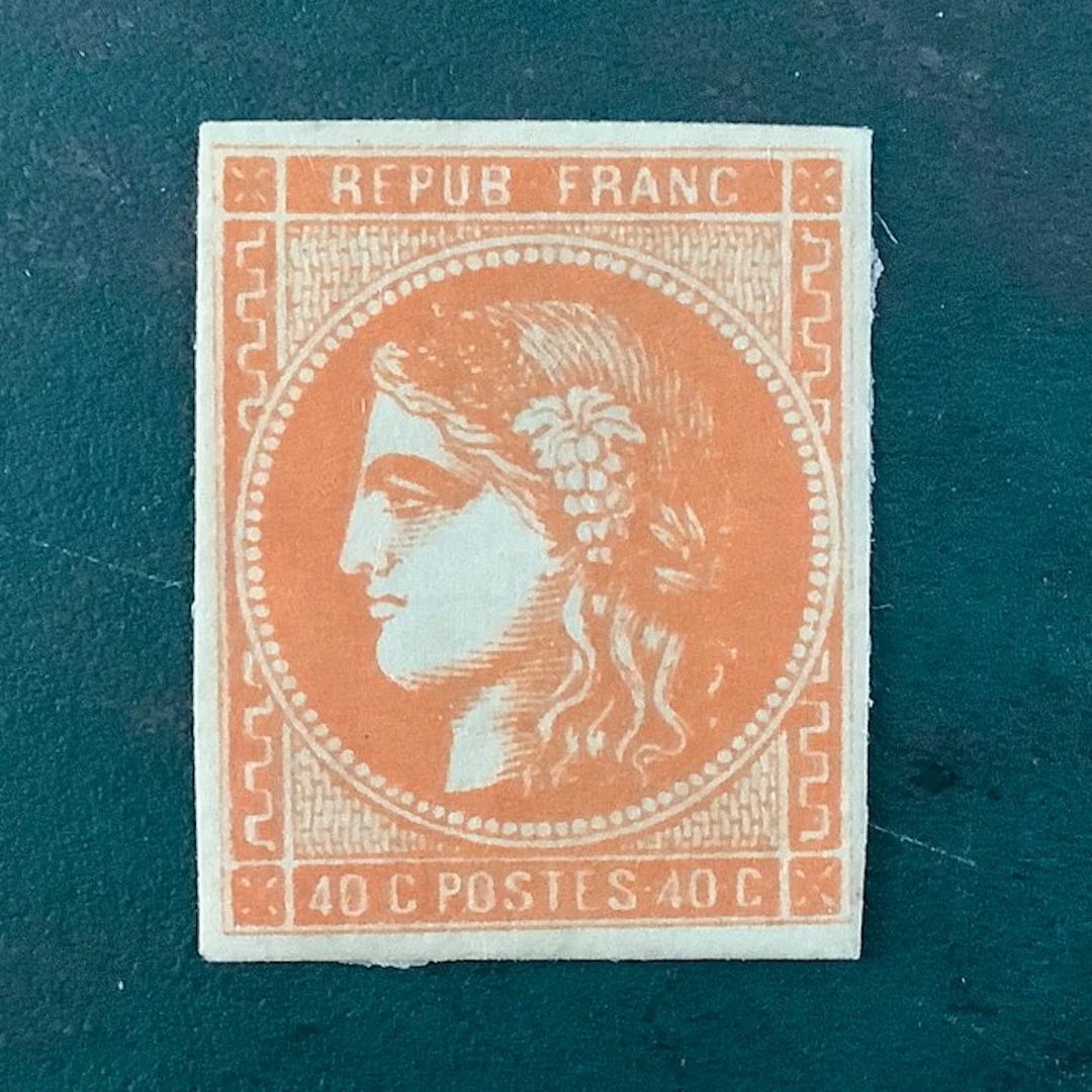 France 1870 - 40 cent Bordeaux - MH - Yvert 48