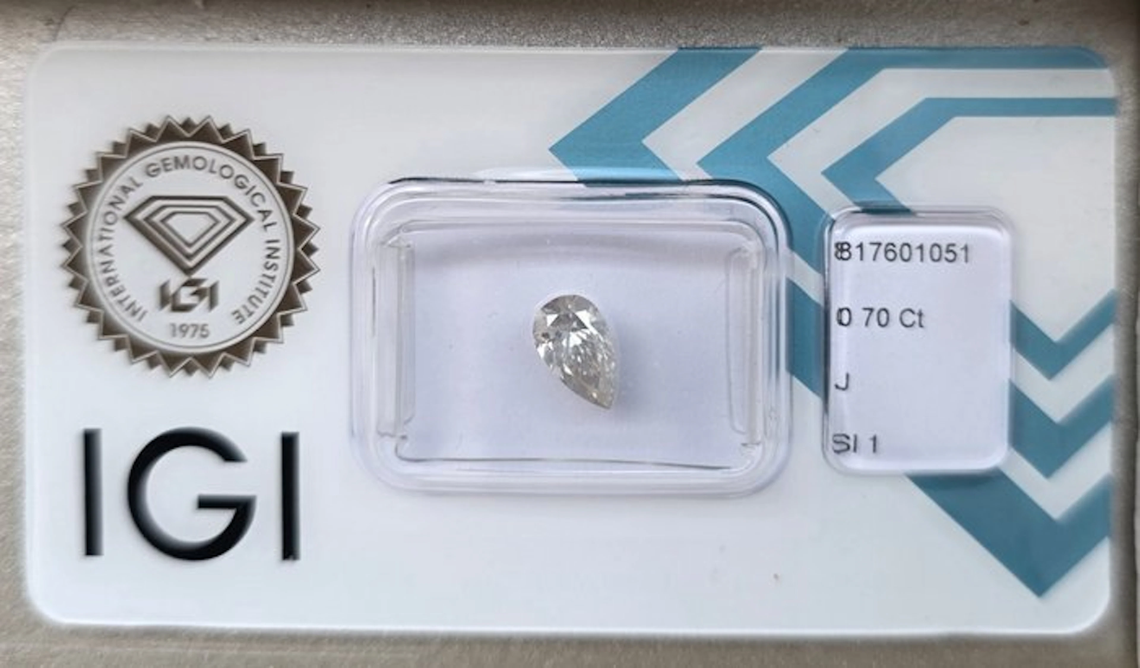 No reserve price - 1 pcs Diamond (Natural) - 0.70 ct...