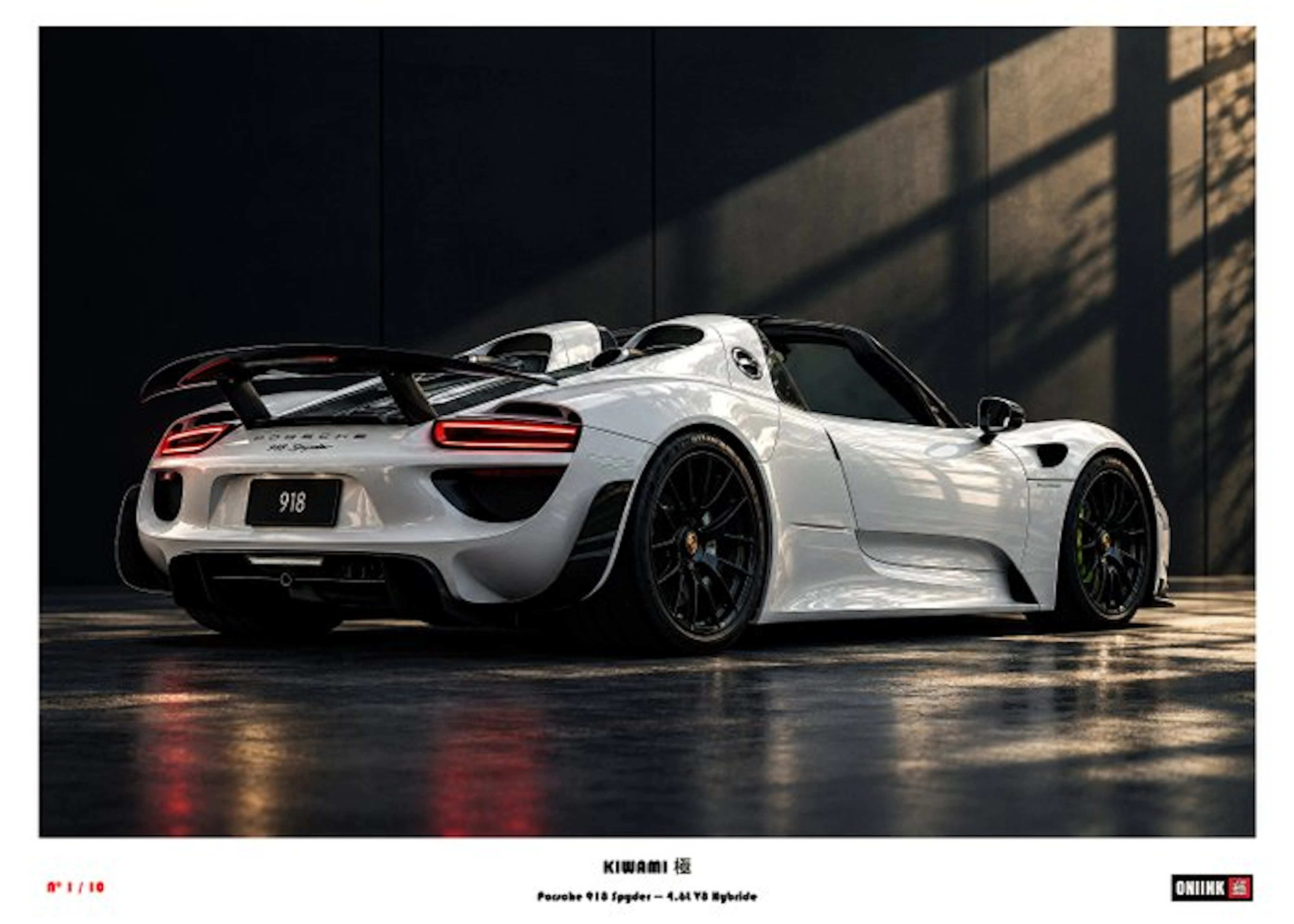 ONIINK — AUTOMOTIVE - Kiwami 極 — Porsche 918 Spyder —...